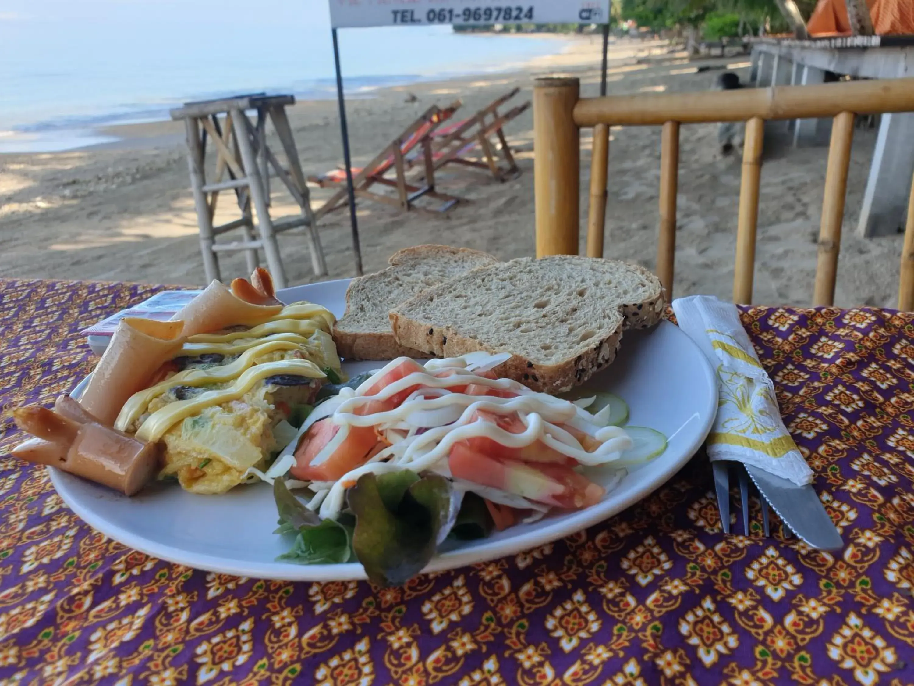 Breakfast in Lanta Family resort