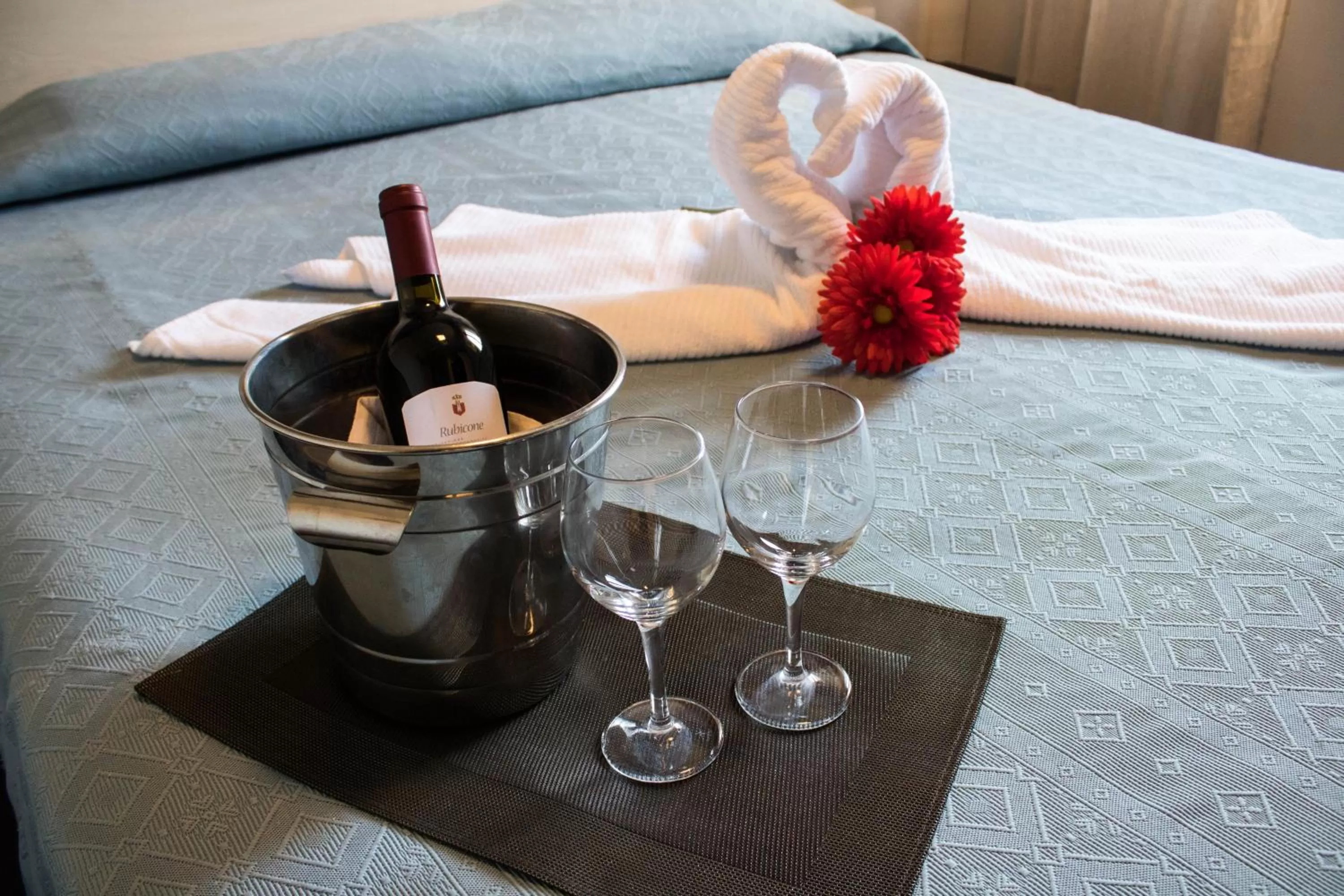 Bed in Le Querce Hotel