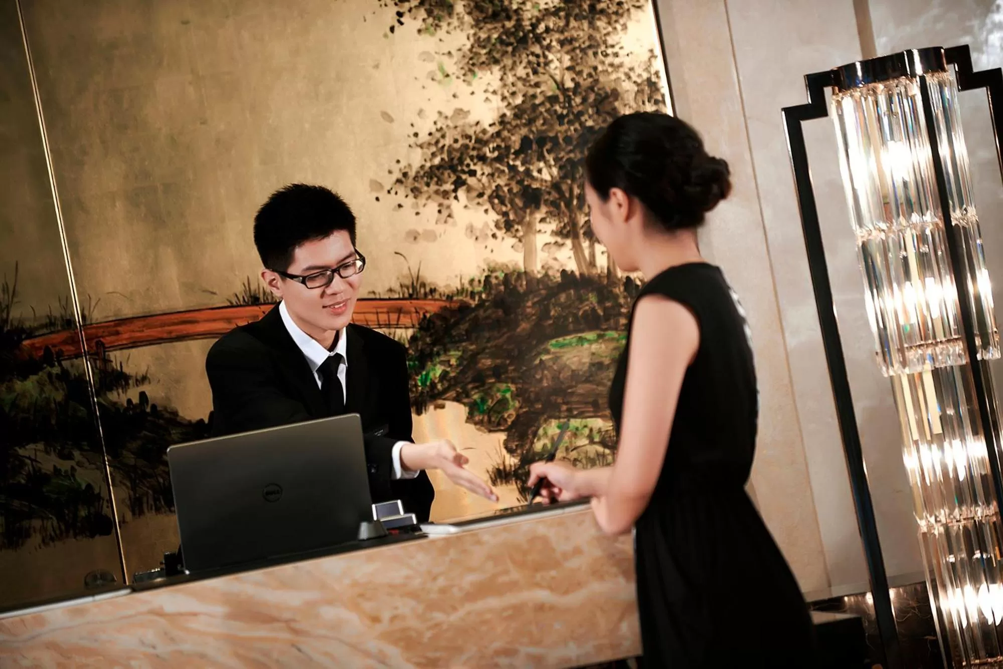 Lobby or reception in InterContinental Fuzhou