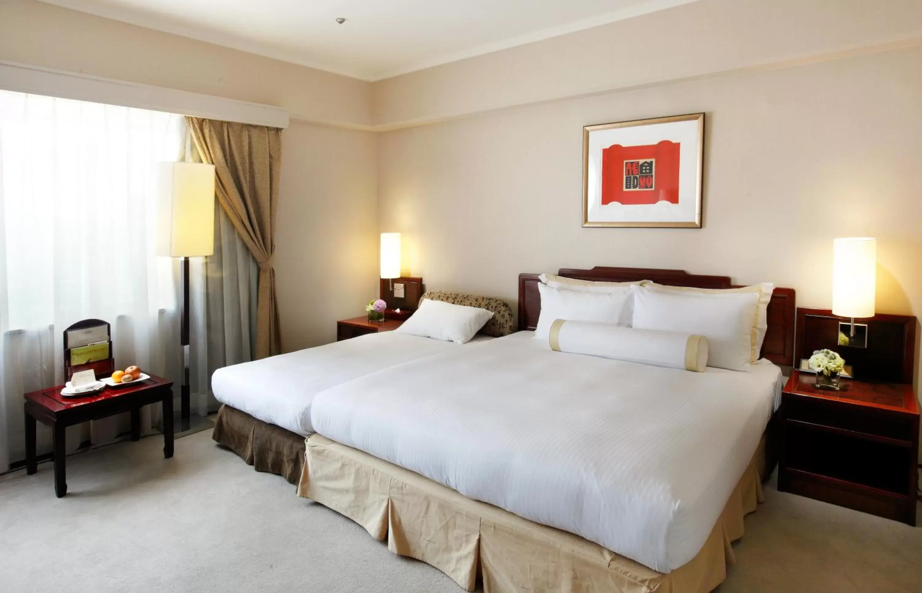 Deluxe Double Room with Extra Bed in The Howard Plaza Hotel Taipei