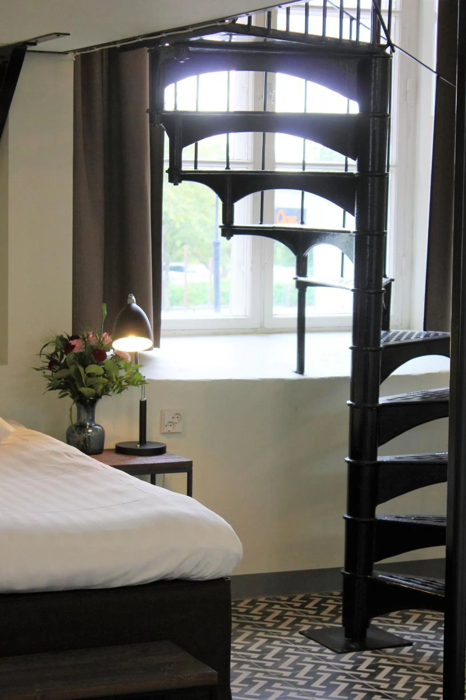 Bed in Hotelli Kartanon Meijeri