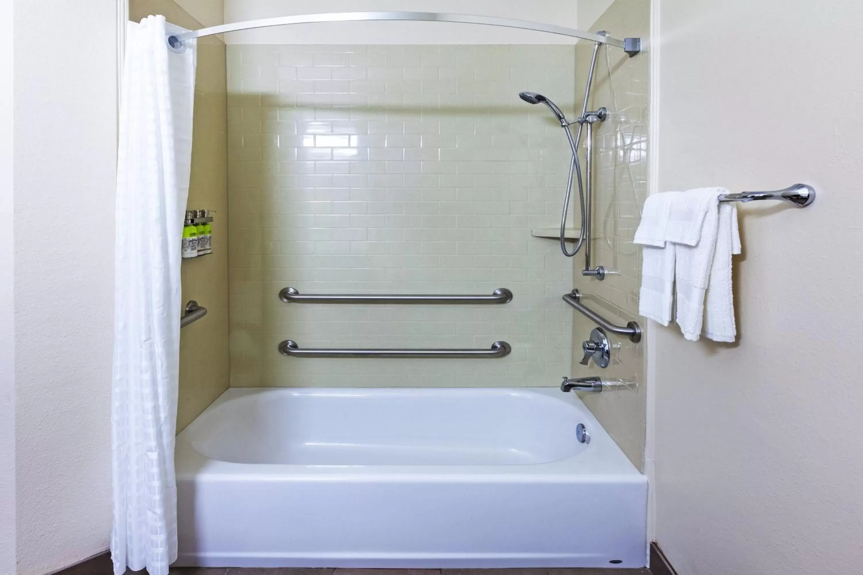 Bathroom in Candlewood Suites - Houston - Pasadena, an IHG Hotel