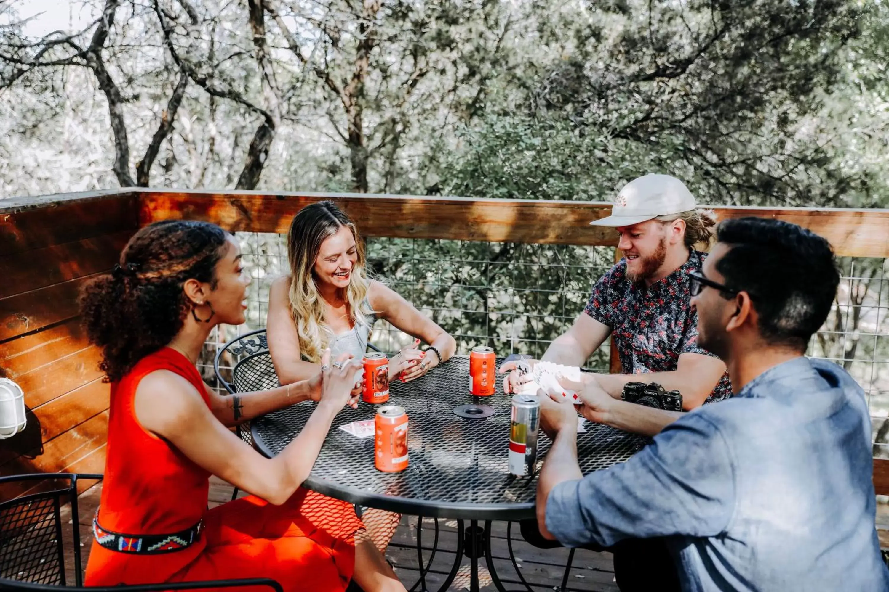 Patio in Wimberley Inn