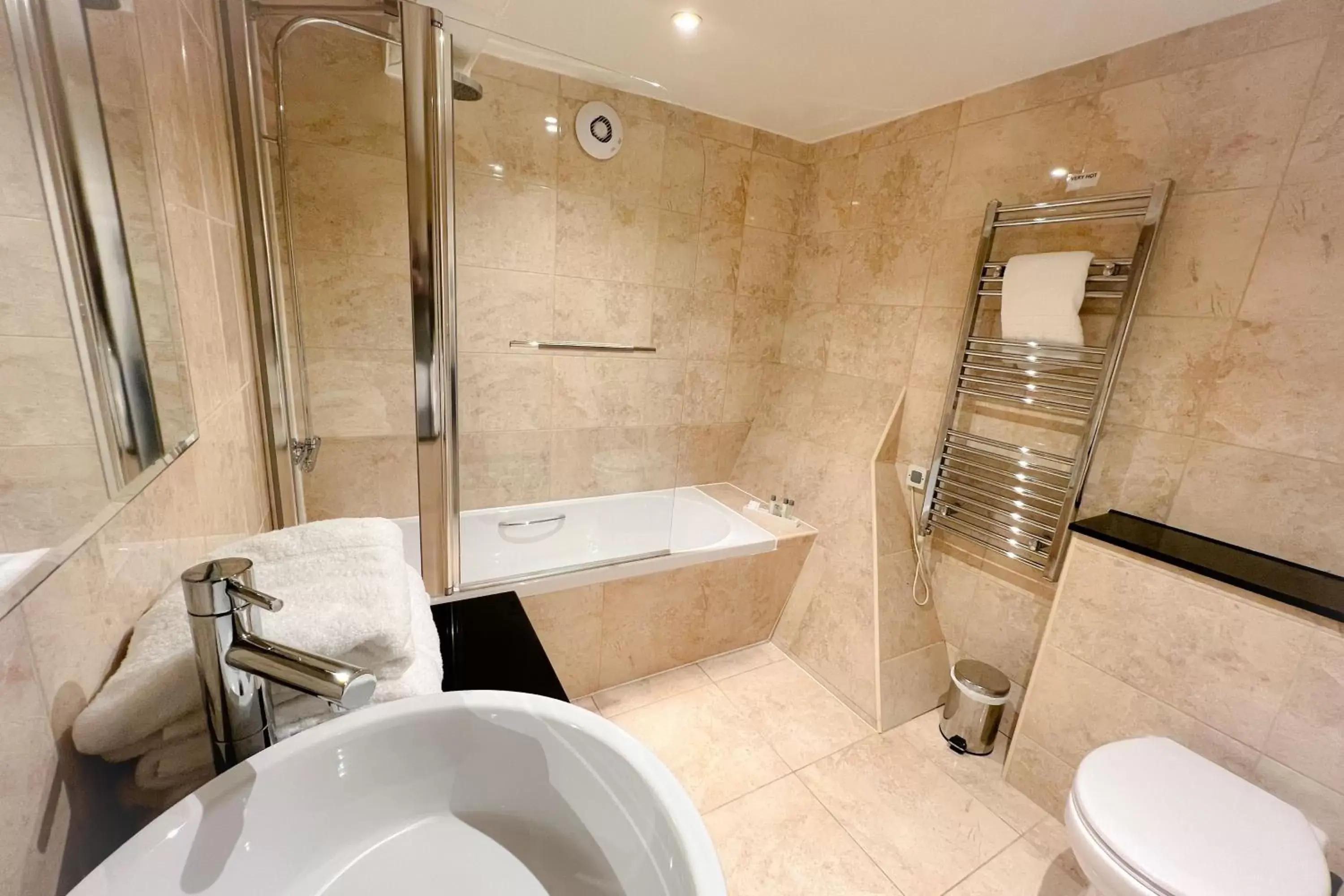 Bathroom in Castle Bromwich Hall; Sure Hotel Collection by Best Western