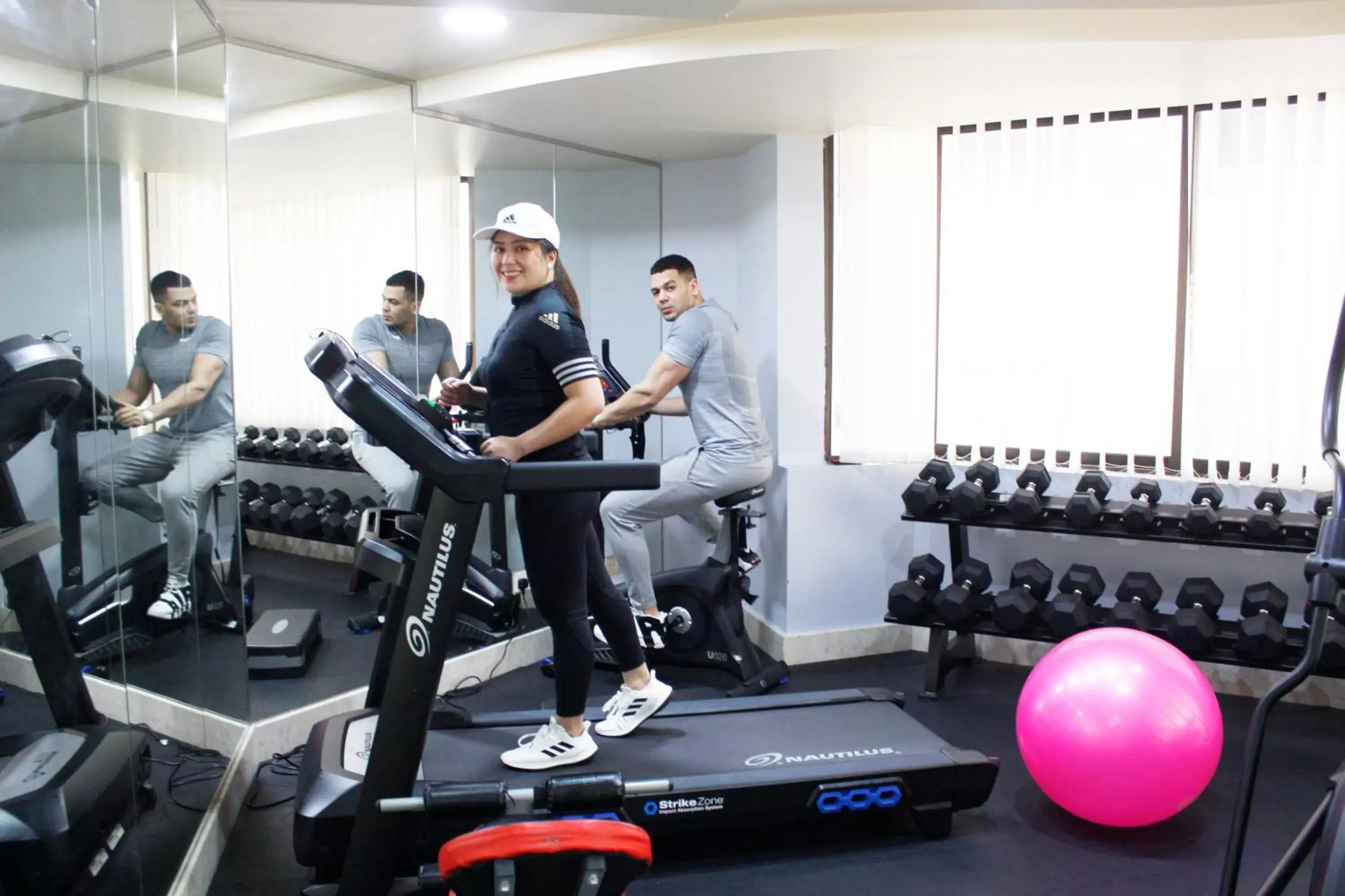 Property building, Fitness Center/Facilities in Al Diar Dana Hotel