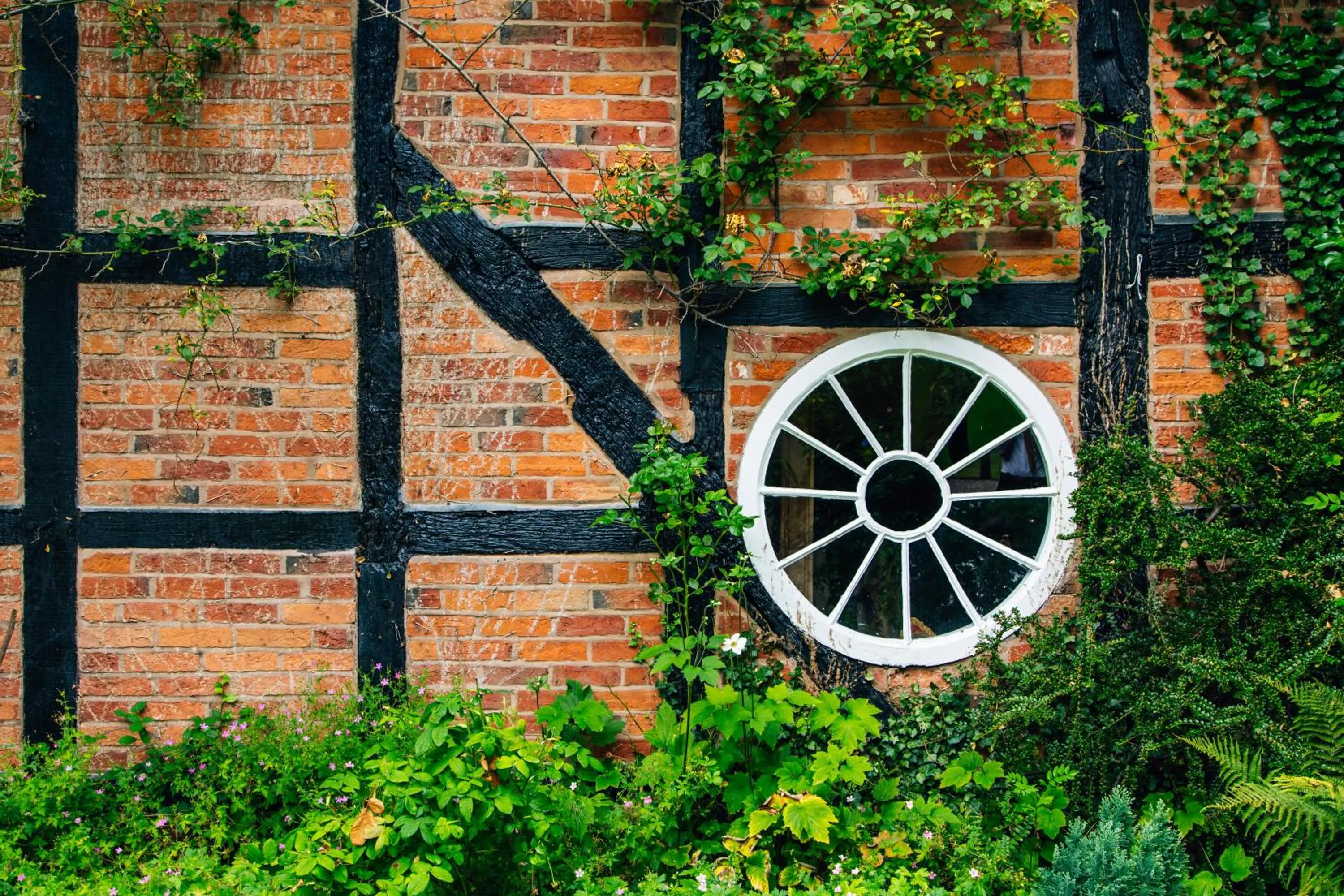 Decorative detail in Old Rectory House, Redditch