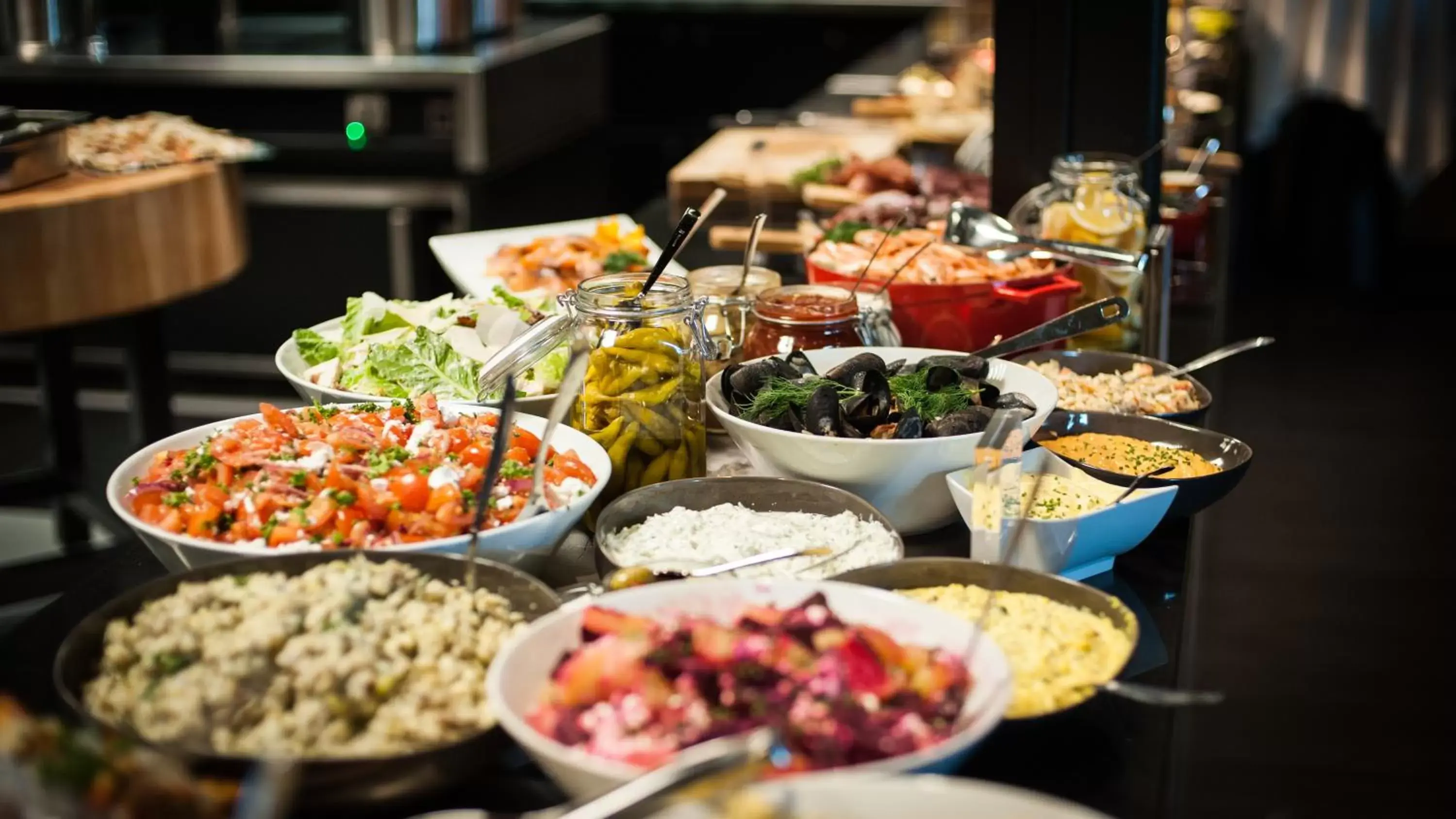 Food close-up in Thon Hotel Nordlys