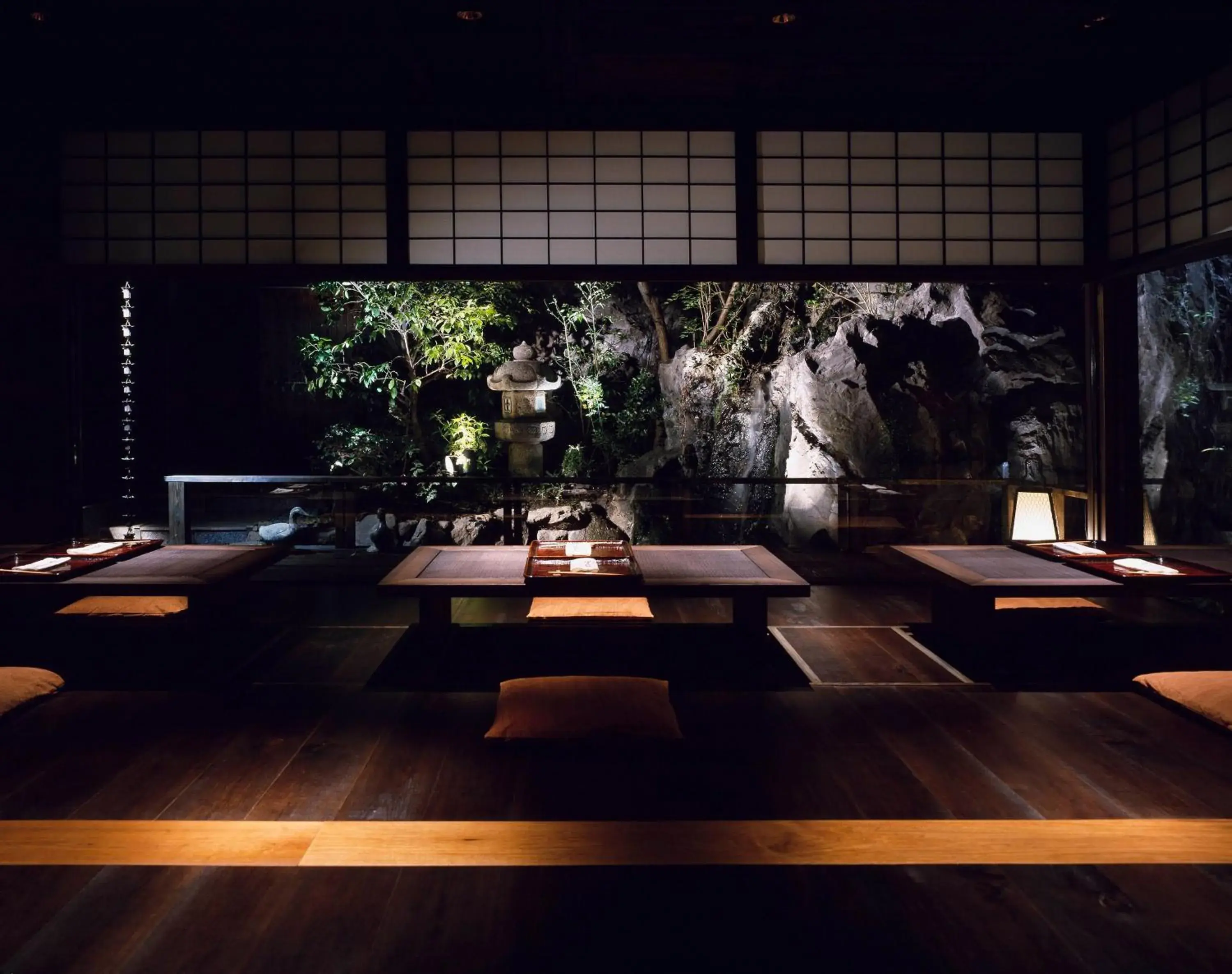 Dining area in Yuzuya Ryokan