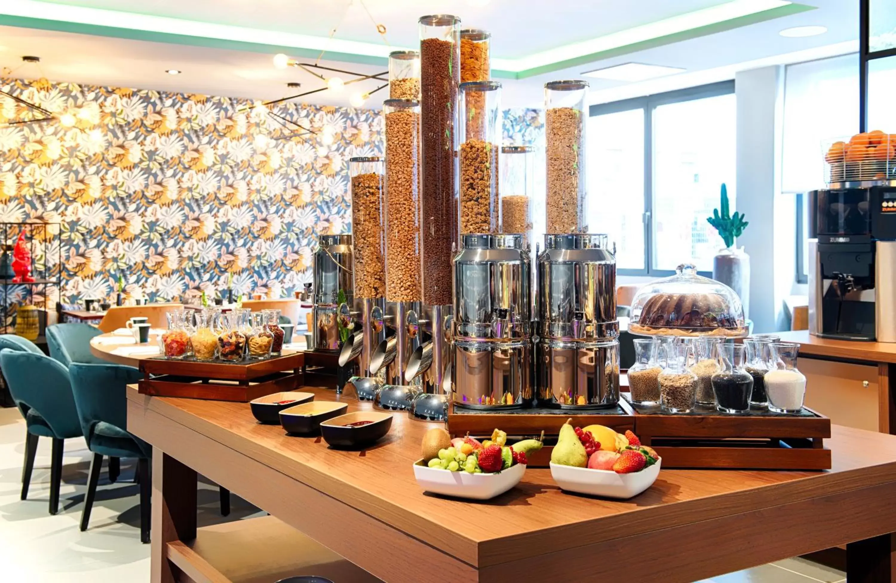 Buffet breakfast in NYX Hotel Mannheim by Leonardo Hotels