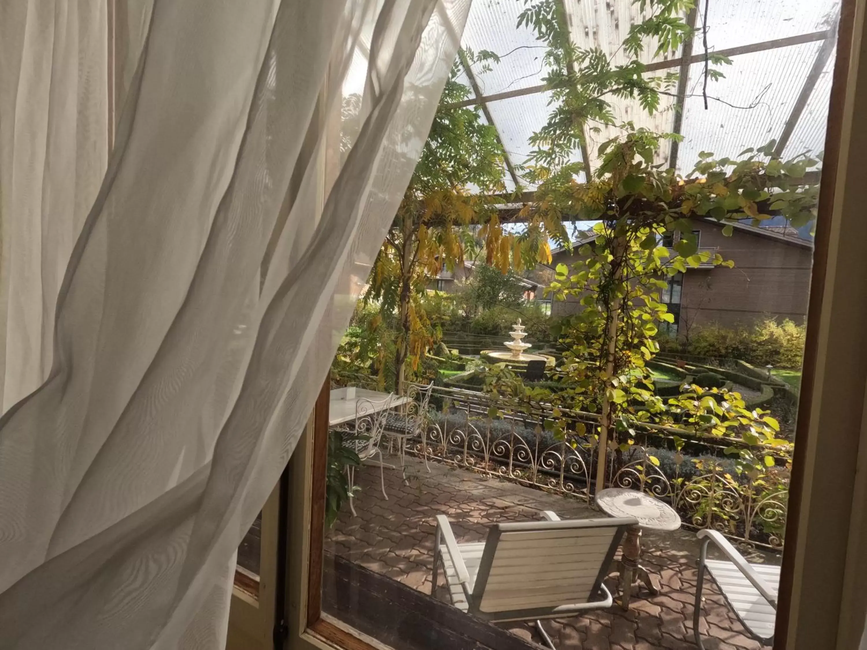 Balcony/Terrace in Alpenrose Hotel and Gardens