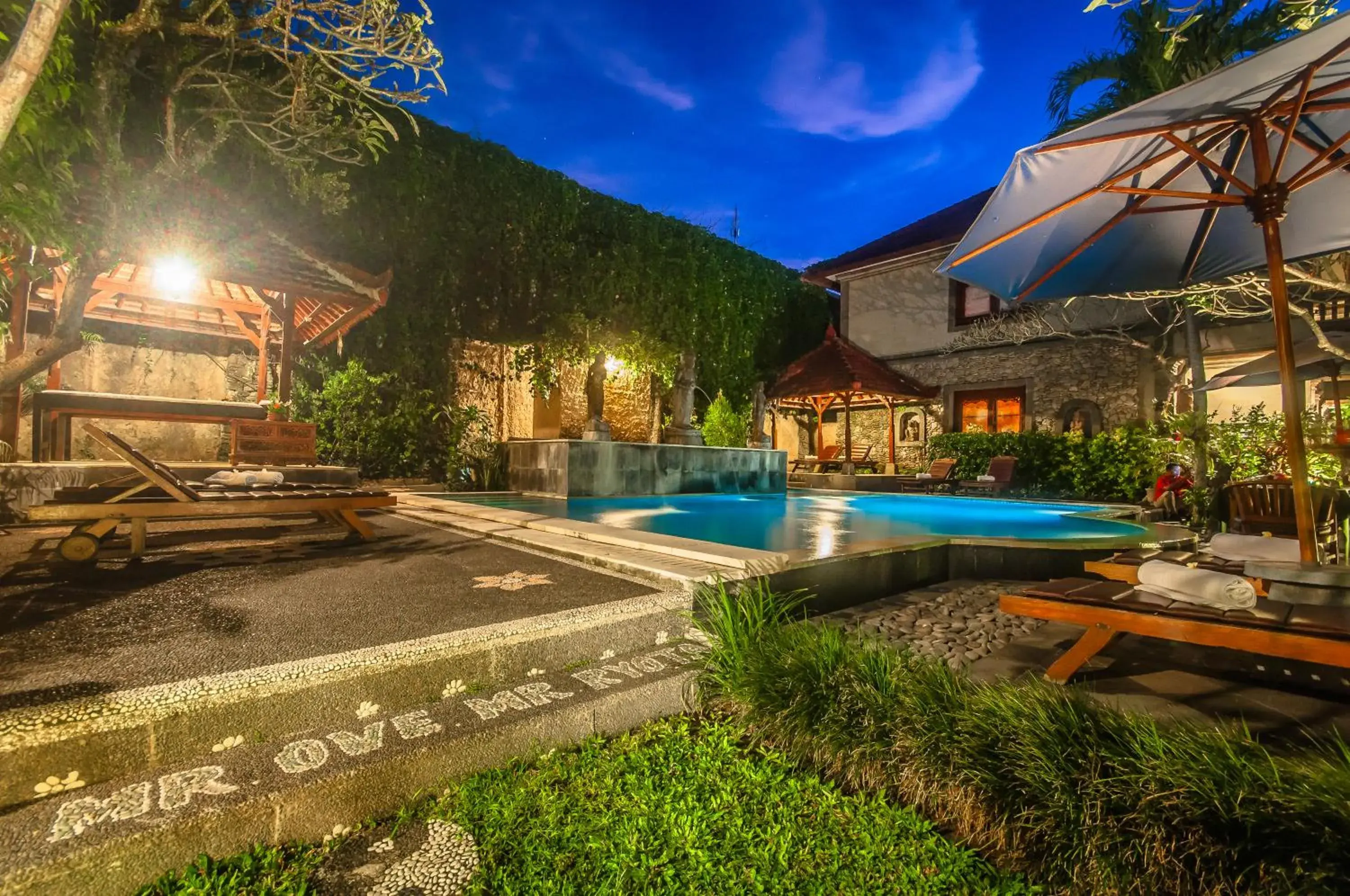 Pool view, Swimming Pool in Sahadewa Resort & Spa