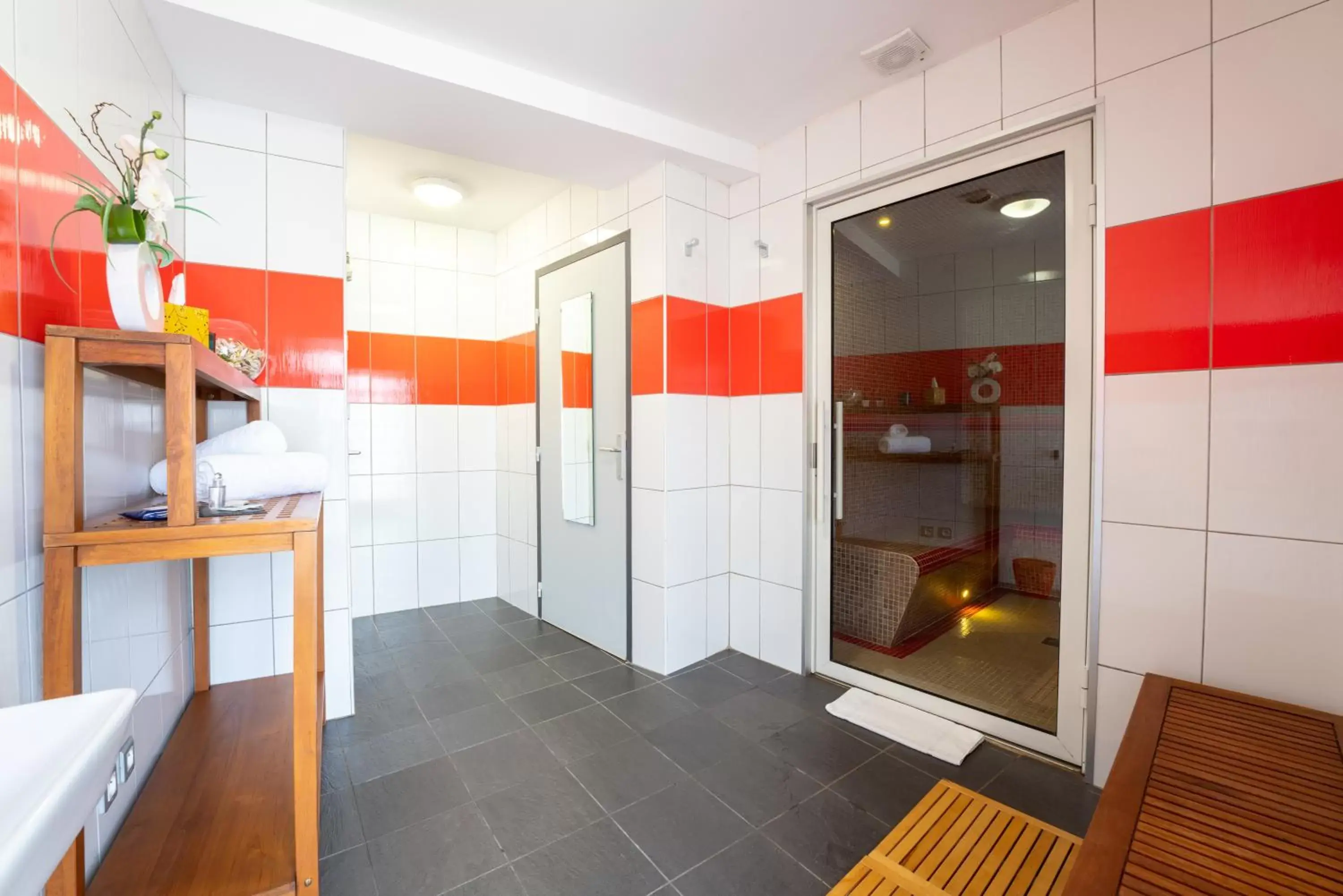 Steam room, Bathroom in Le Manoir d'Agnès