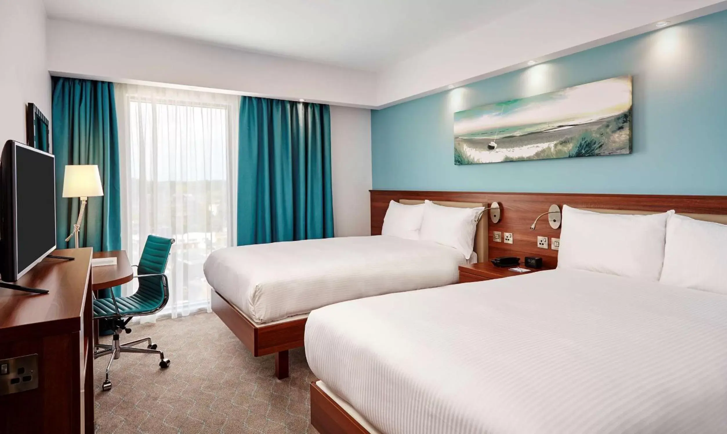 Bed in Hampton by Hilton Bournemouth