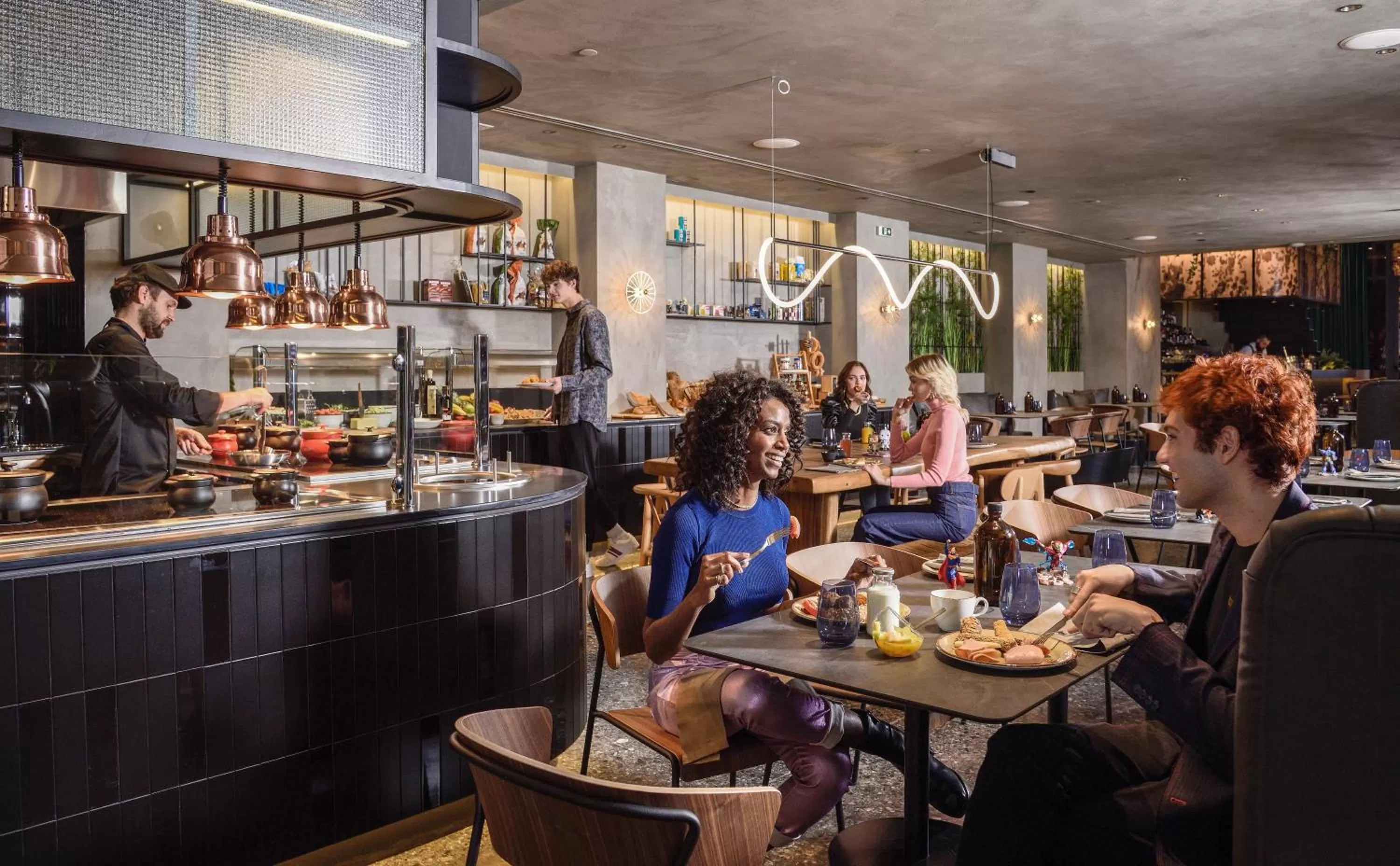 Restaurant/places to eat in ONOMA Hotel