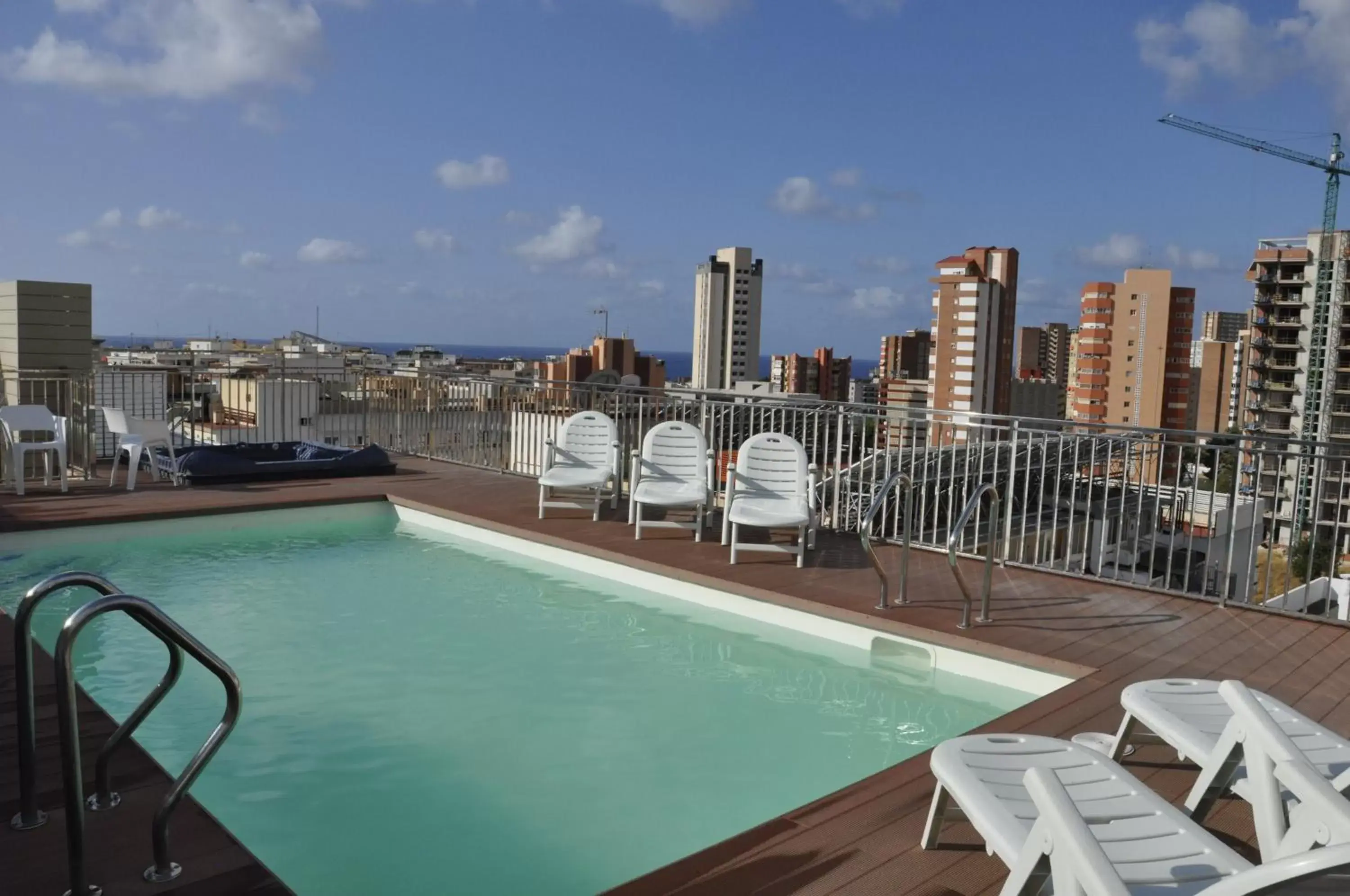 Bird's eye view, Swimming Pool in Sol y Sombra