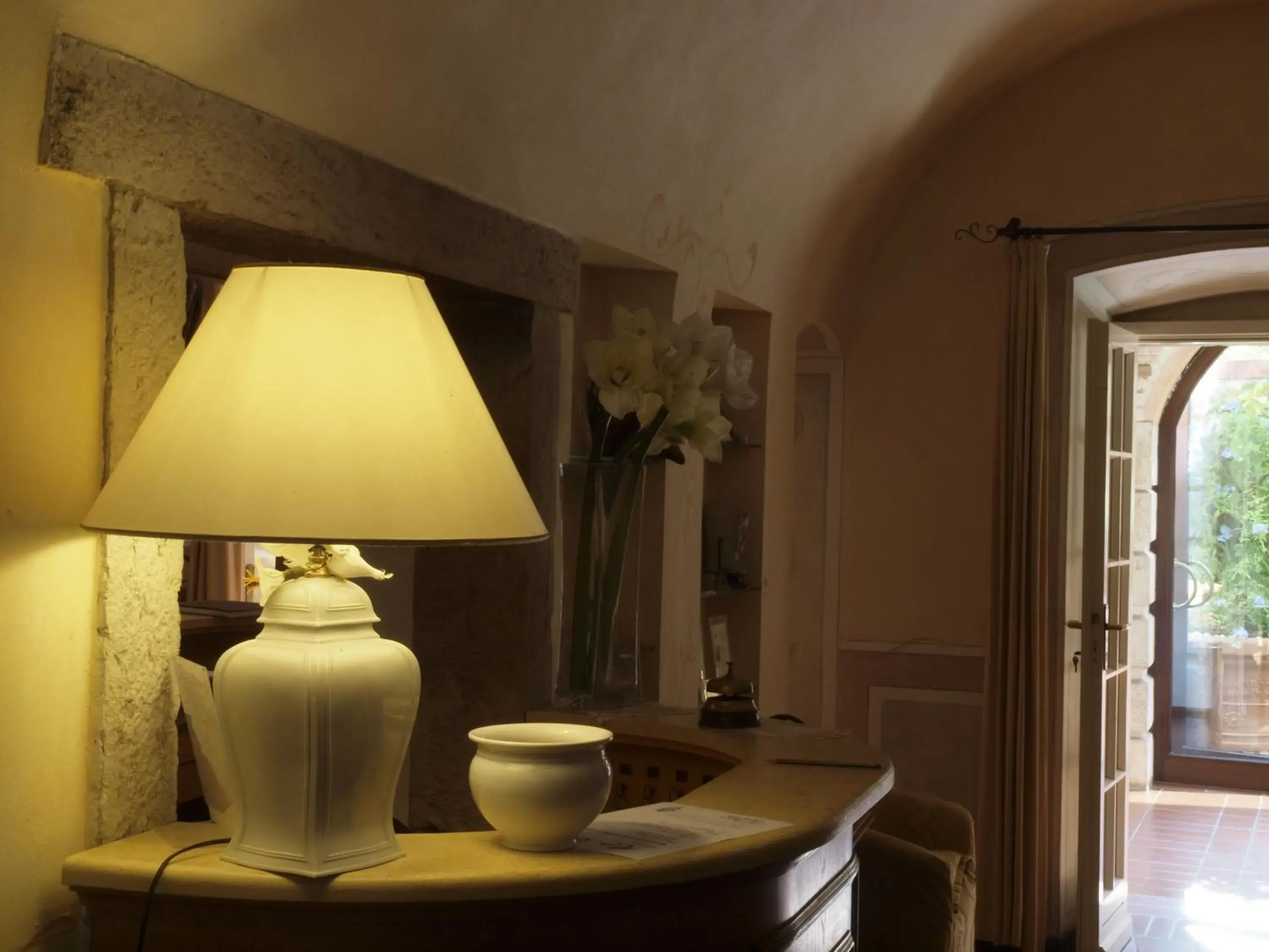 Decorative detail, Bathroom in Hotel San Filis