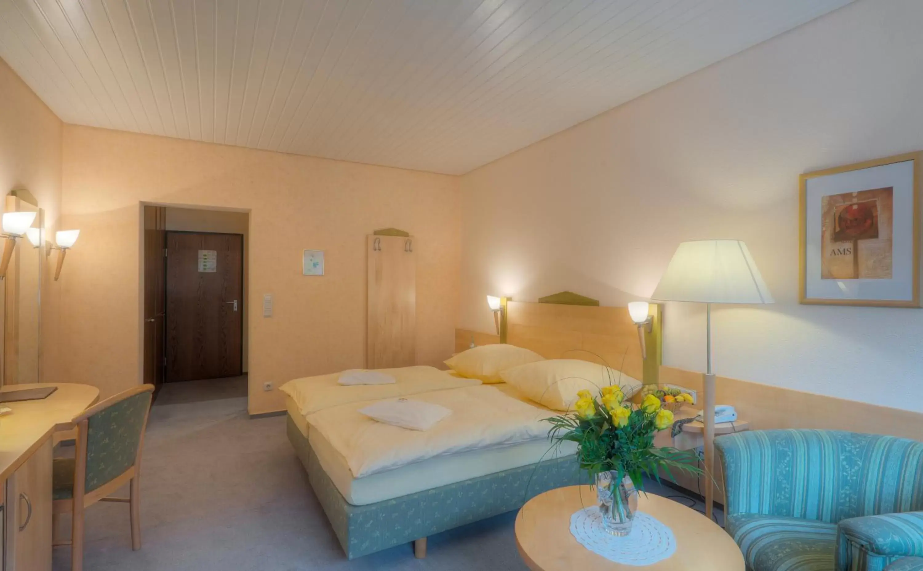 Photo of the whole room, Bed in Waldhotel Sonnenberg
