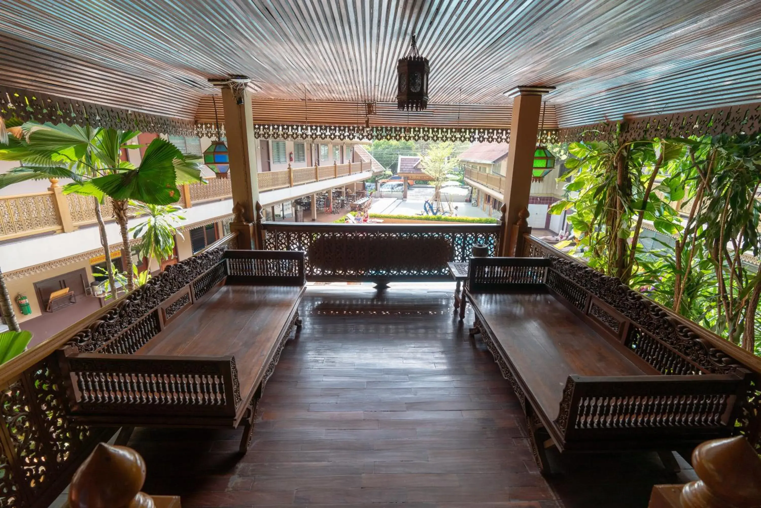 Seating area in Lai Thai Guest House
