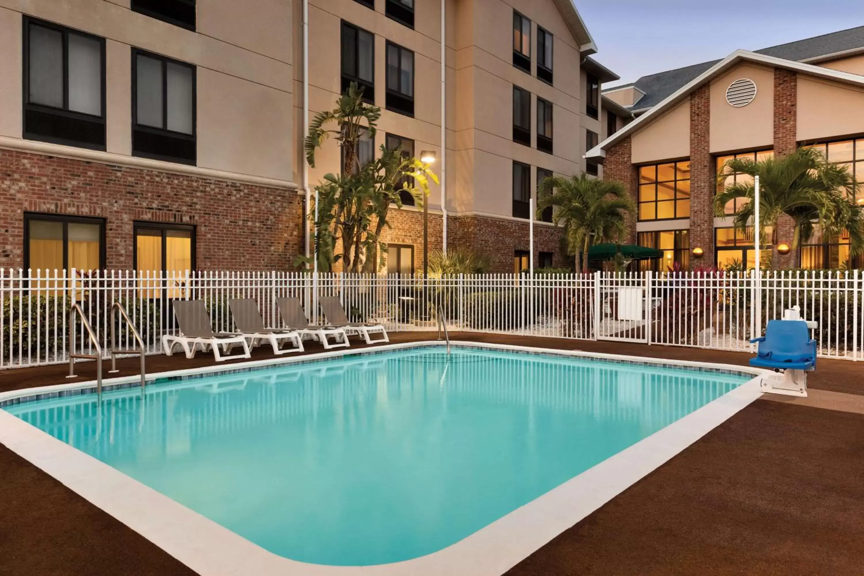 Pool view, Swimming Pool in Hampton Inn & Suites Tarpon Springs