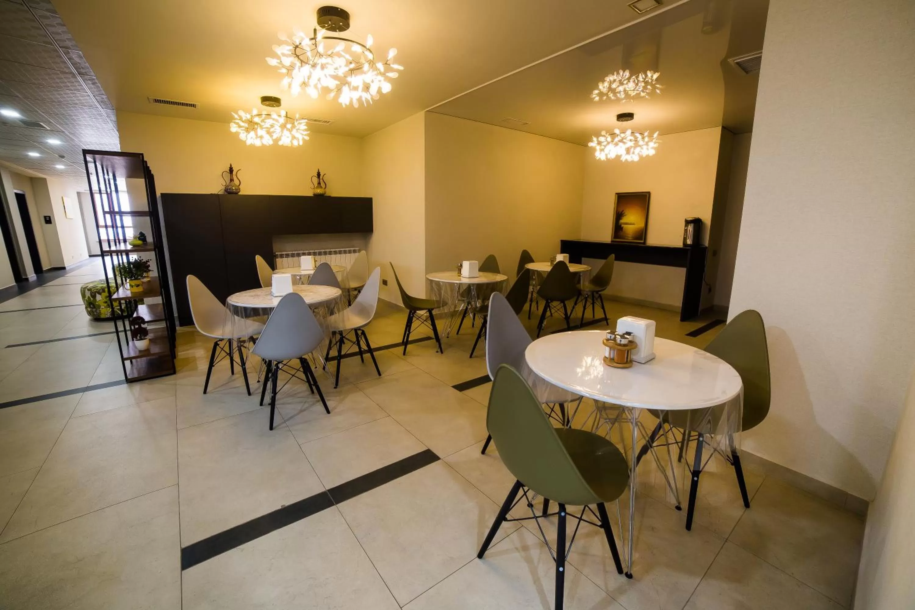 Dining area in Golden Hotel
