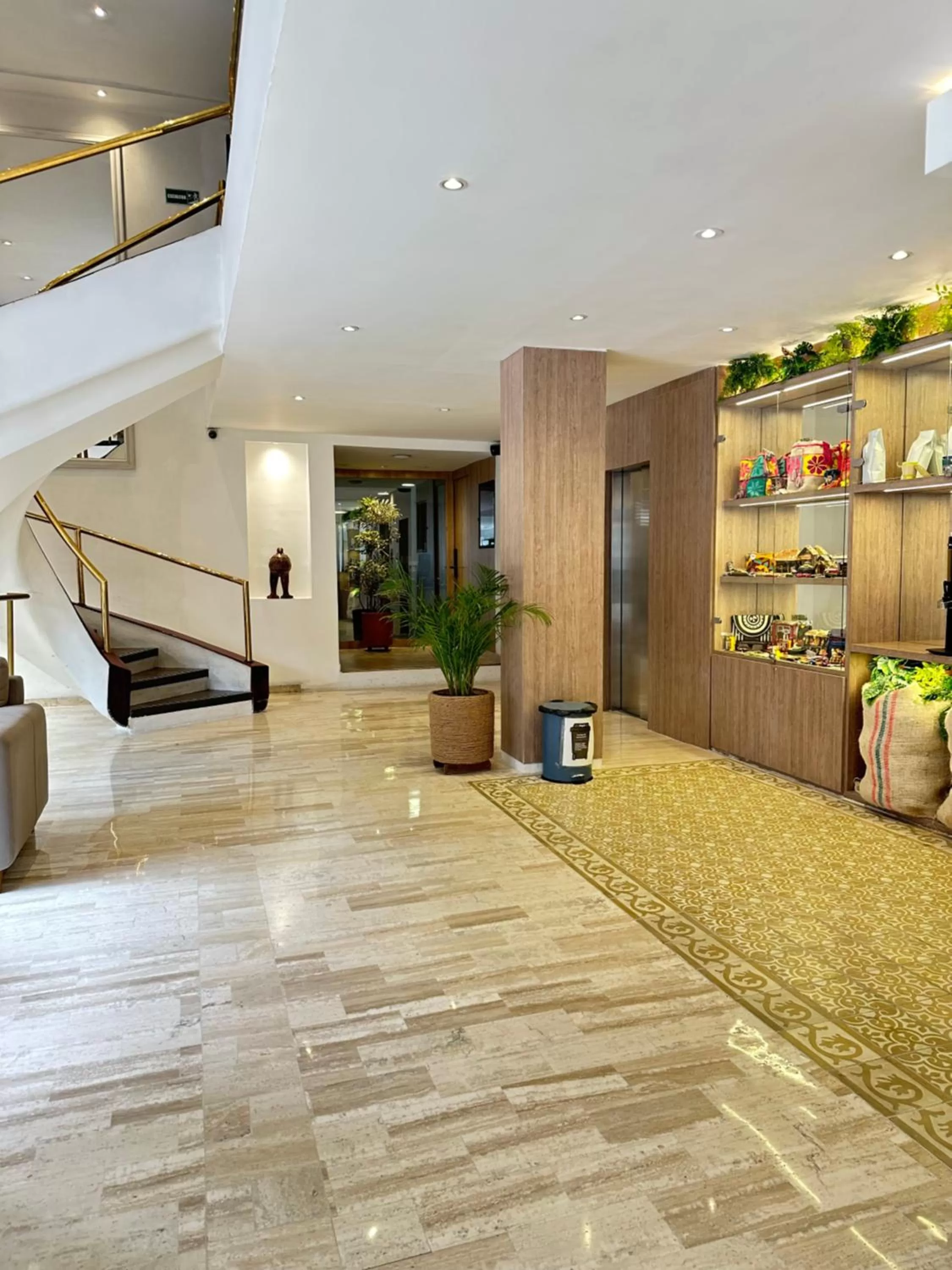 Lobby or reception in Hotel San Francisco de Asís