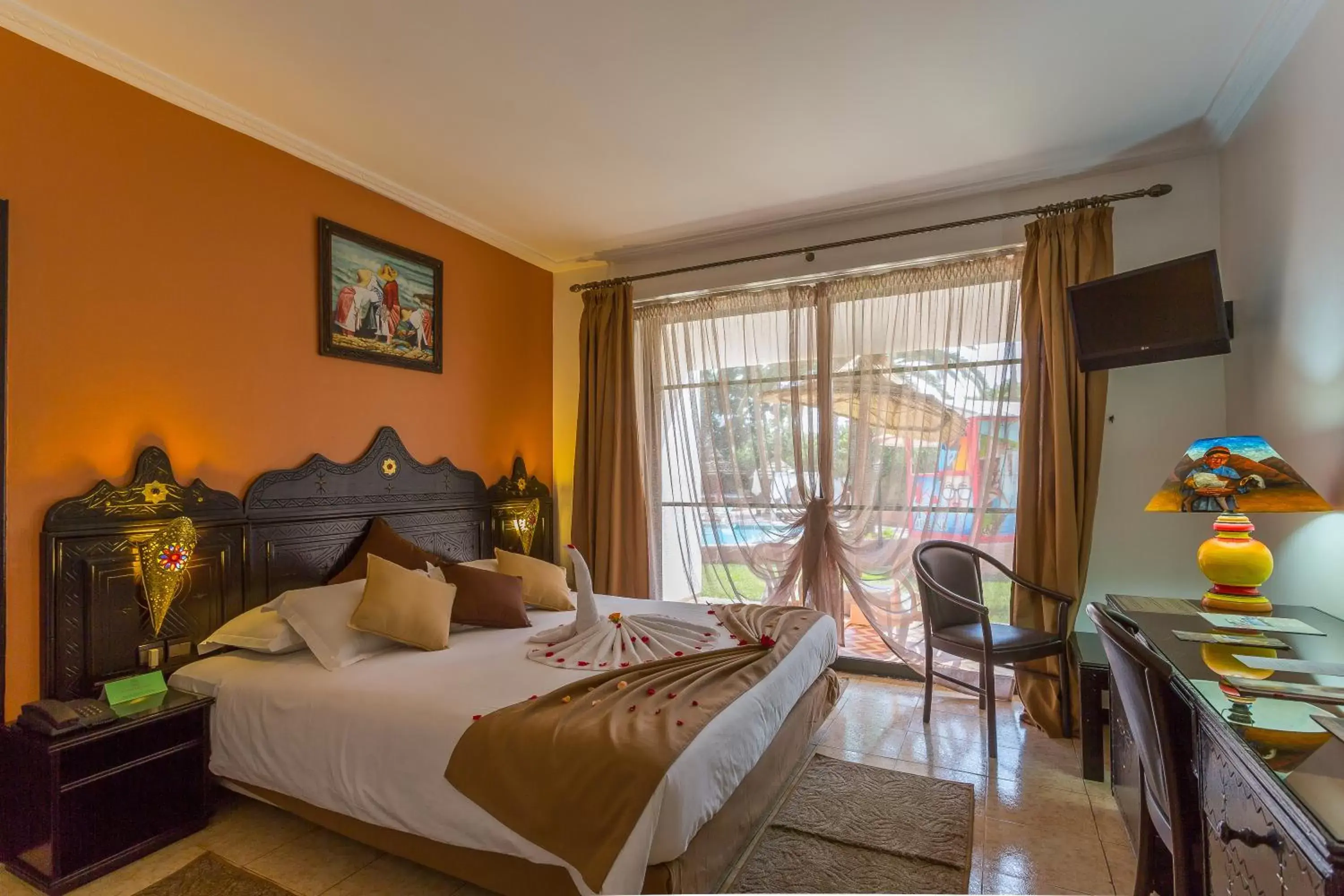 Bed in Hotel Argana Agadir