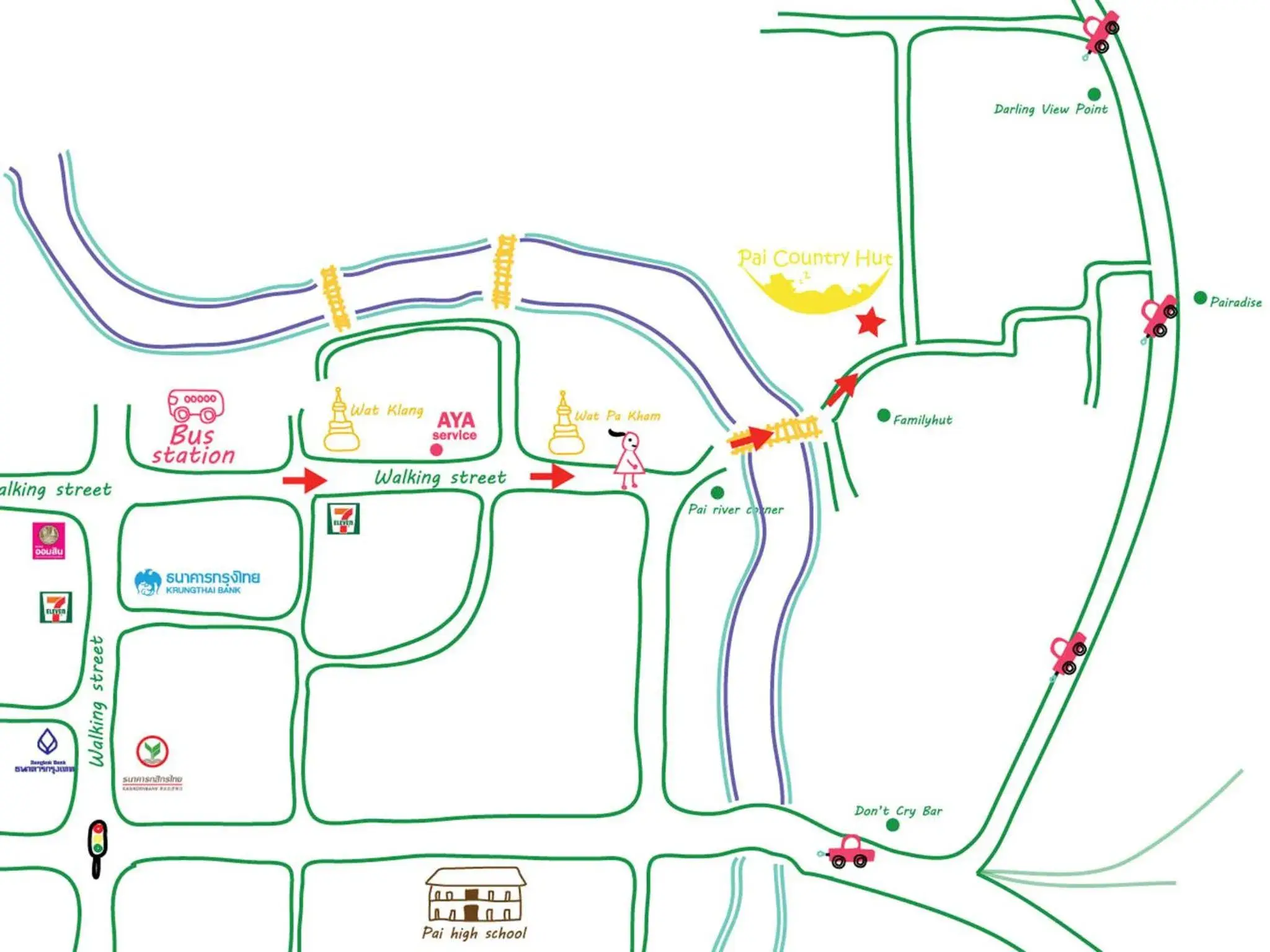 Other, Floor Plan in Hotel Pai Country Hut