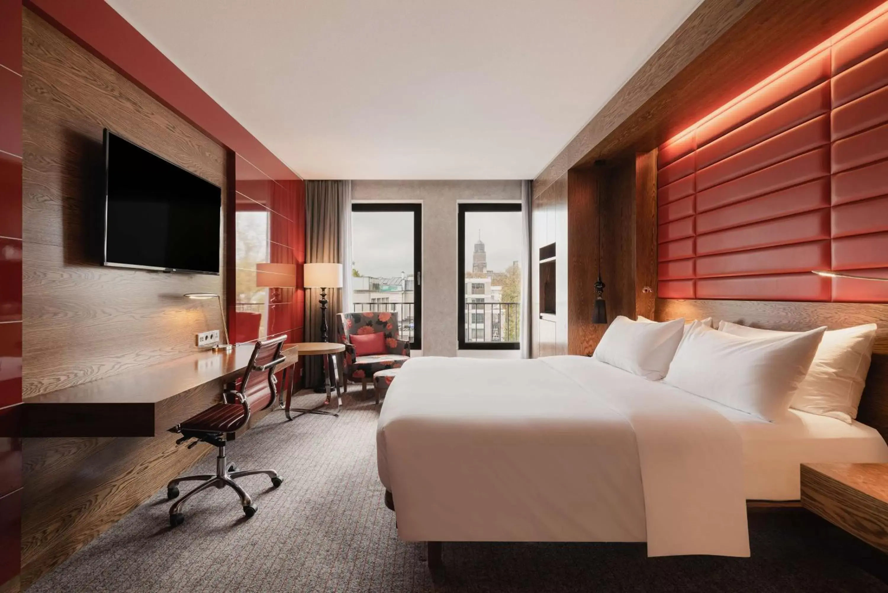 Bed in Hilton The Hague Bed in Hilton The Hague