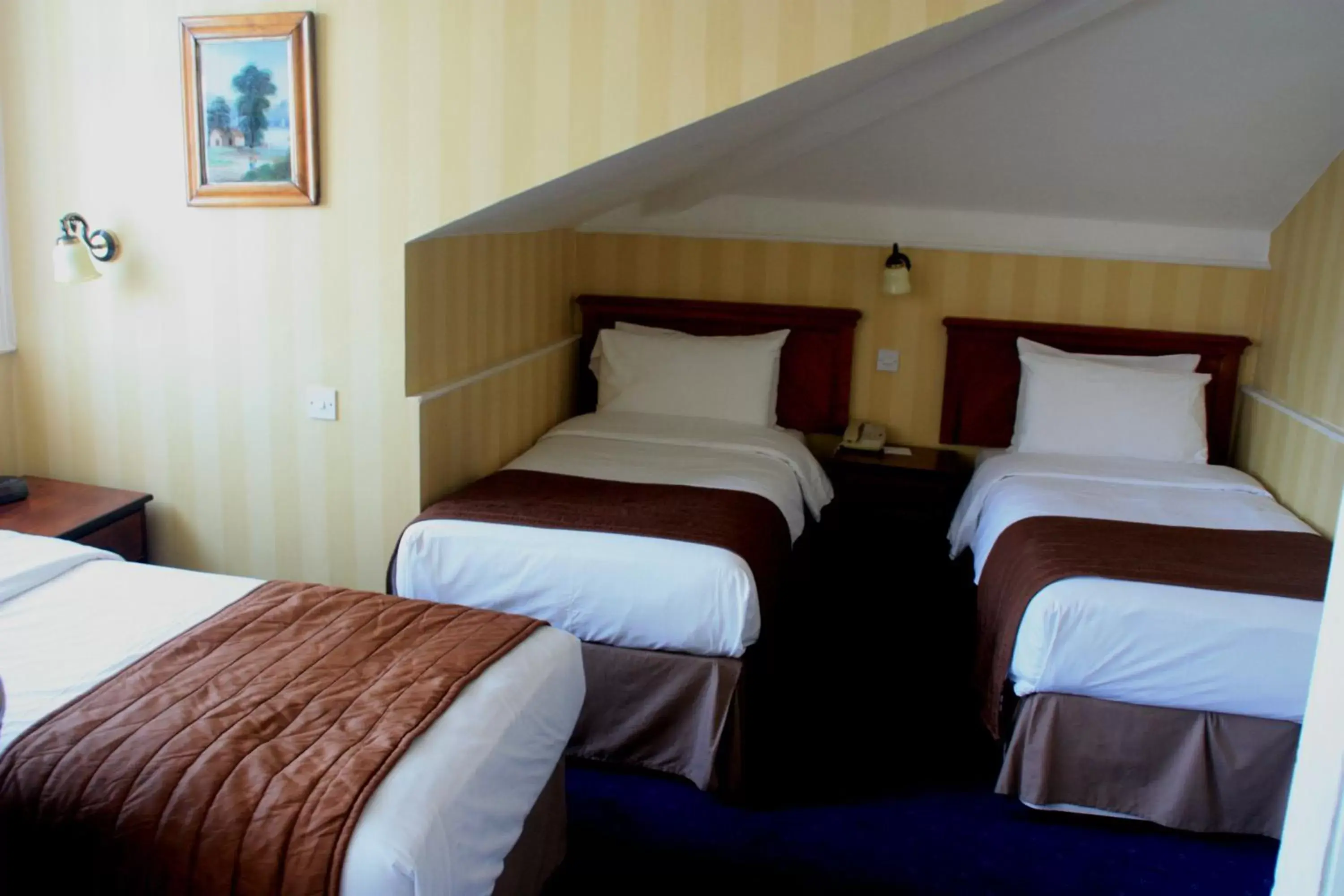 Bed in Best Western Swiss Cottage Hotel
