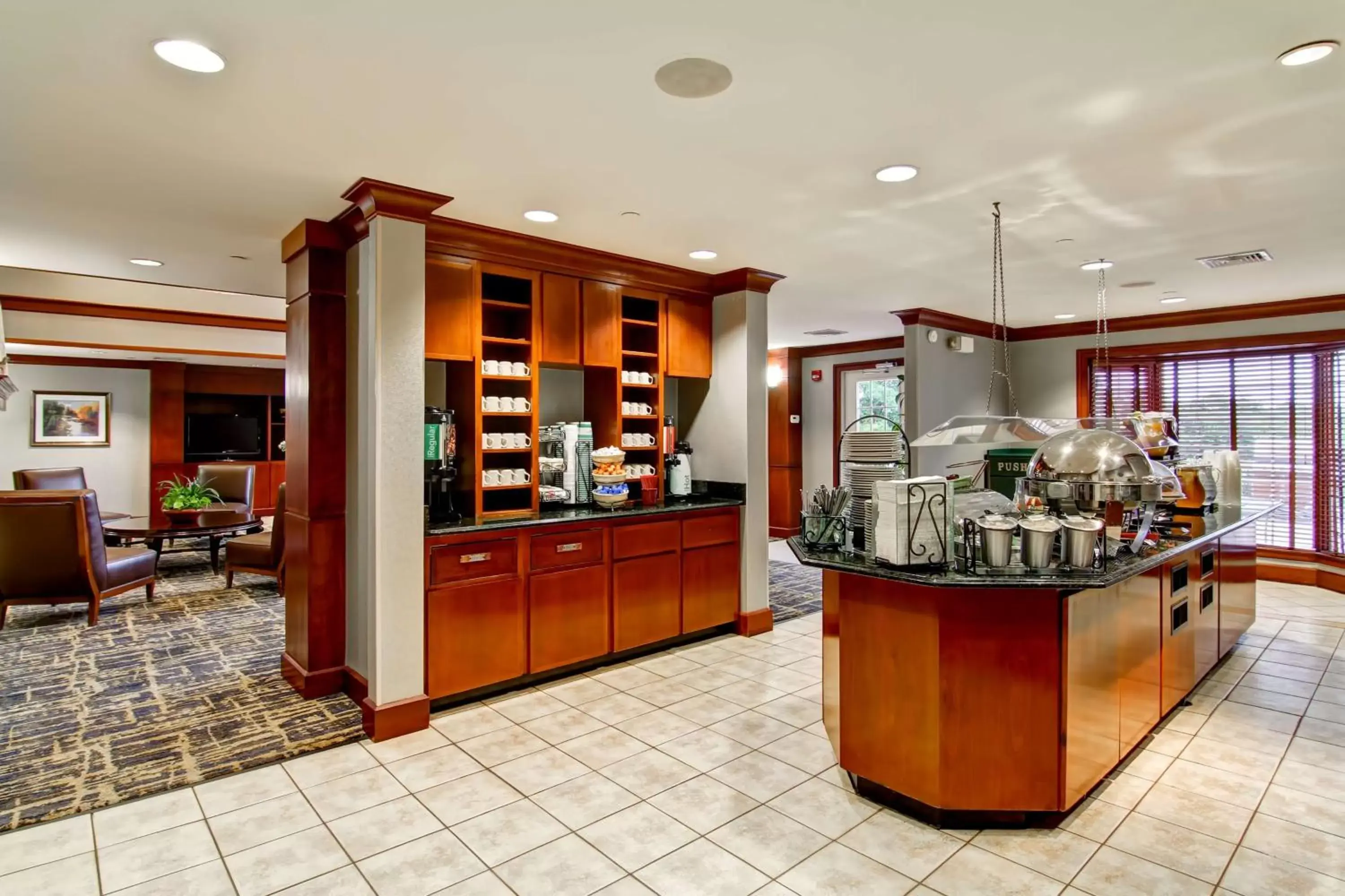 Breakfast, Lobby/Reception in Homewood Suites by Hilton Stratford