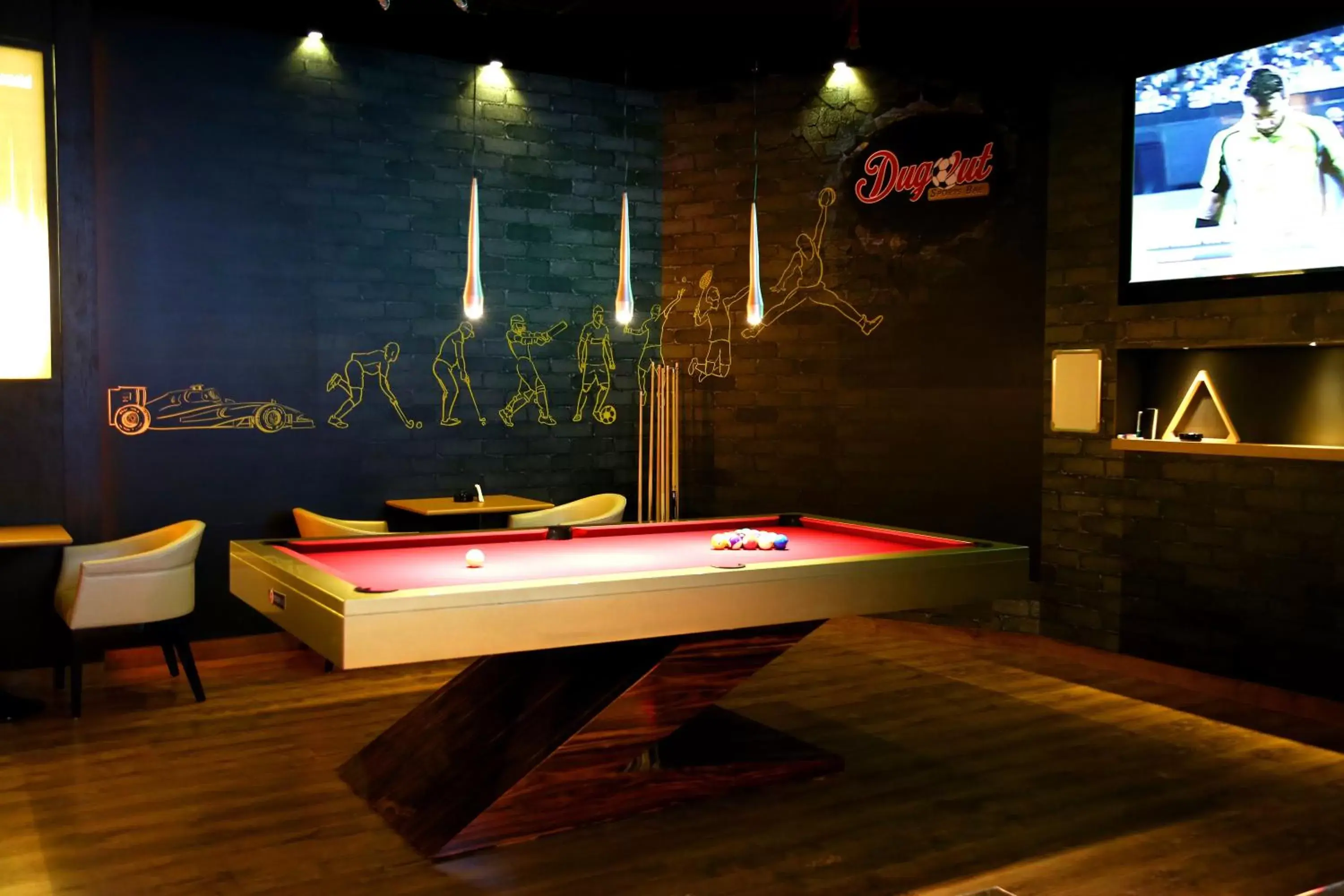 Lounge or bar, Billiards in Grand Excelsior Hotel - Bur Dubai