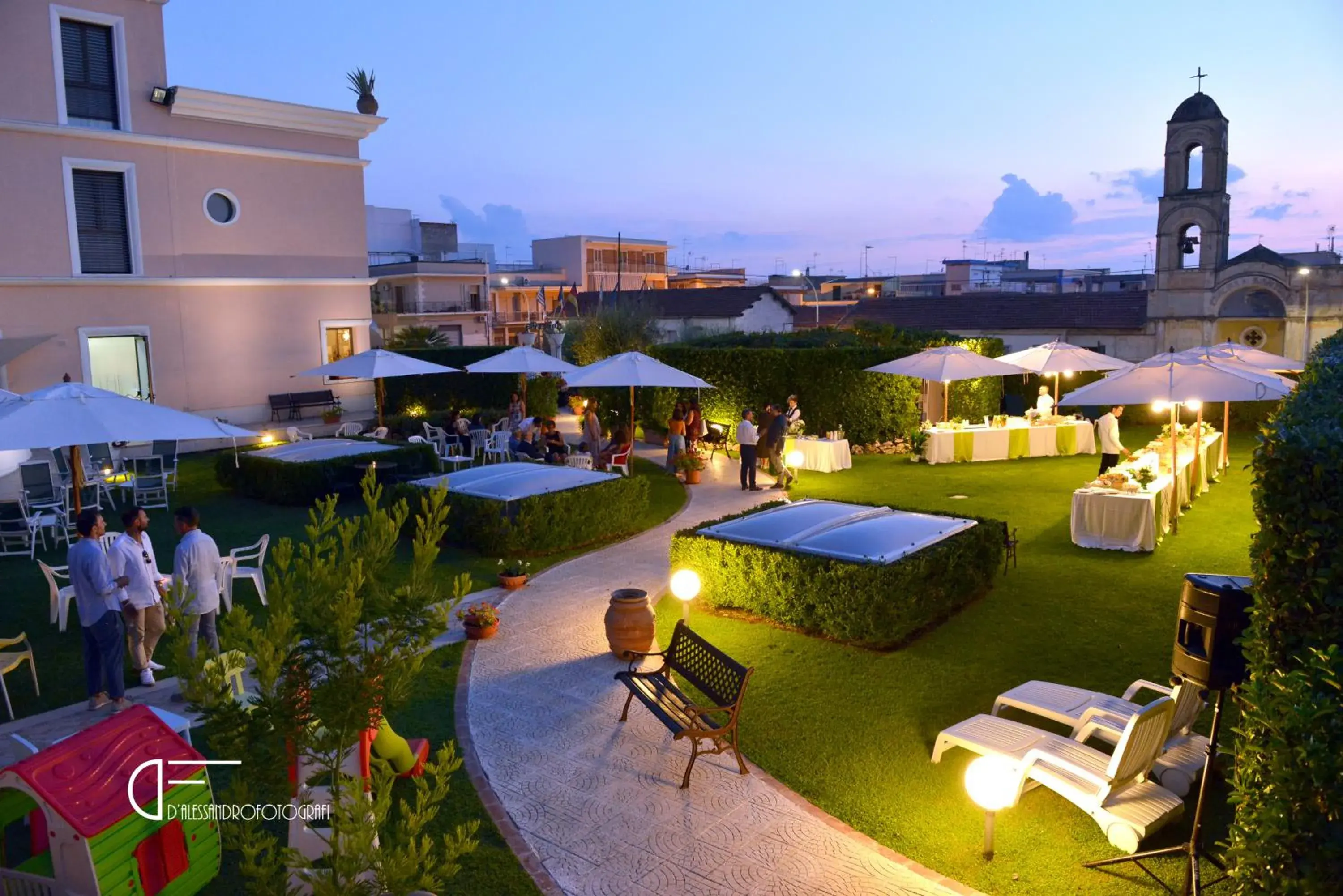 Pool View in Hotel d'Altavilla