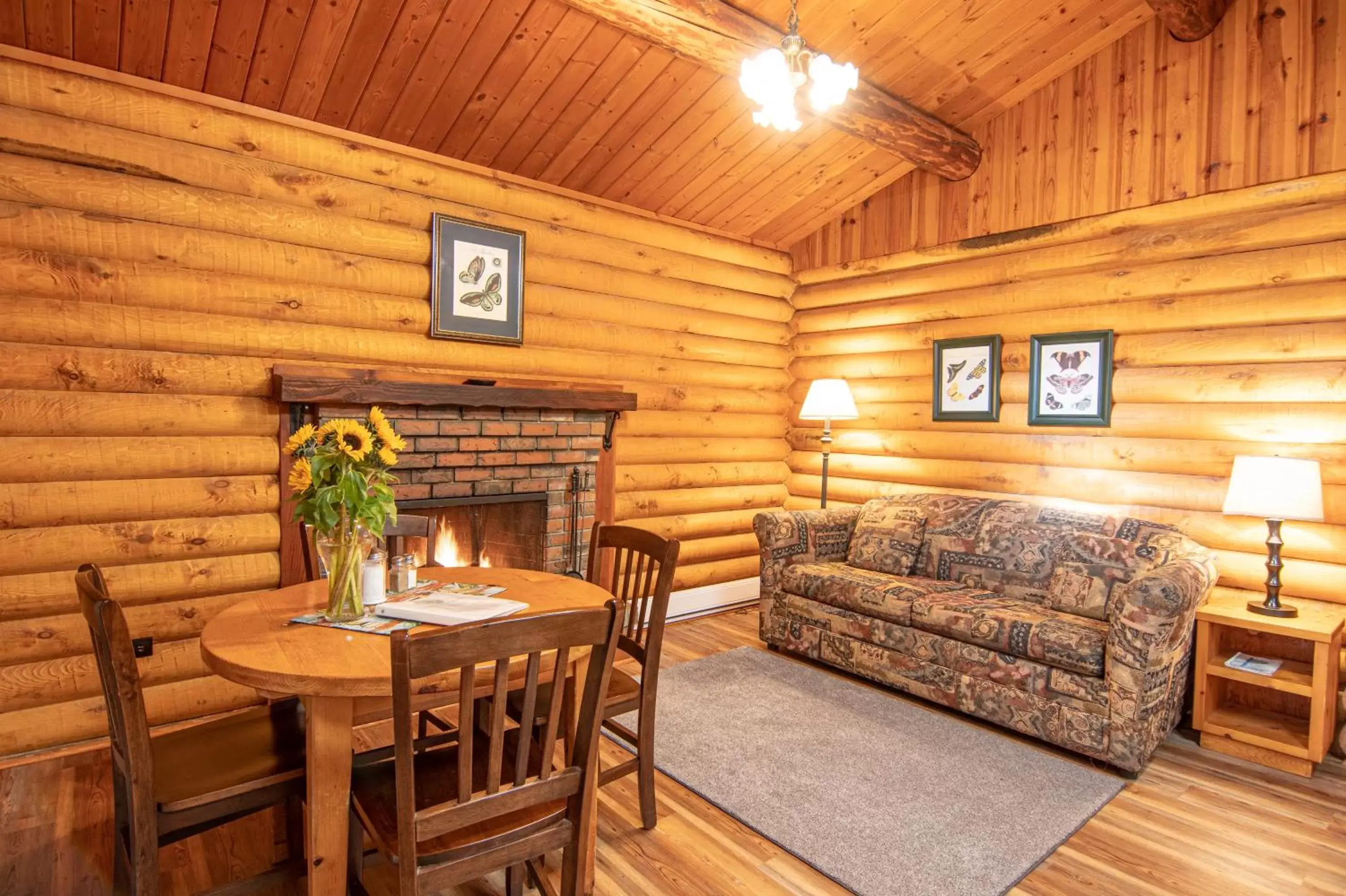 Living room, Seating Area in Cusheon Lake Resort