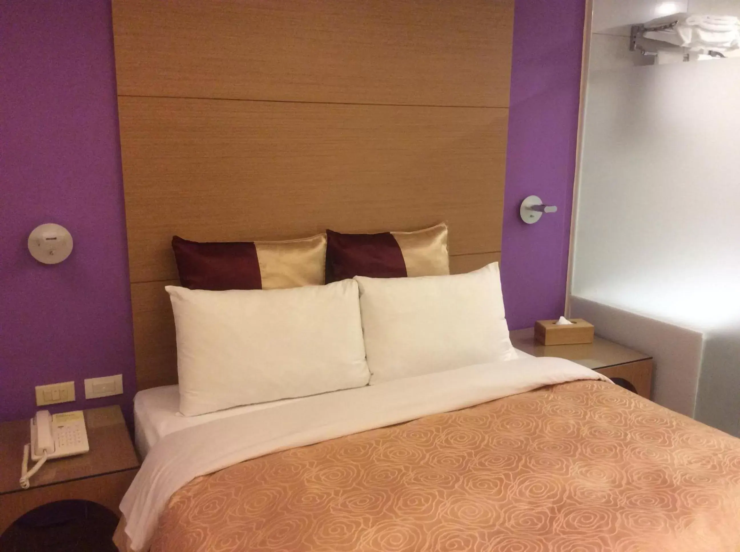 Bedroom, Bed in 紫園旅社Purple Garden Hotel