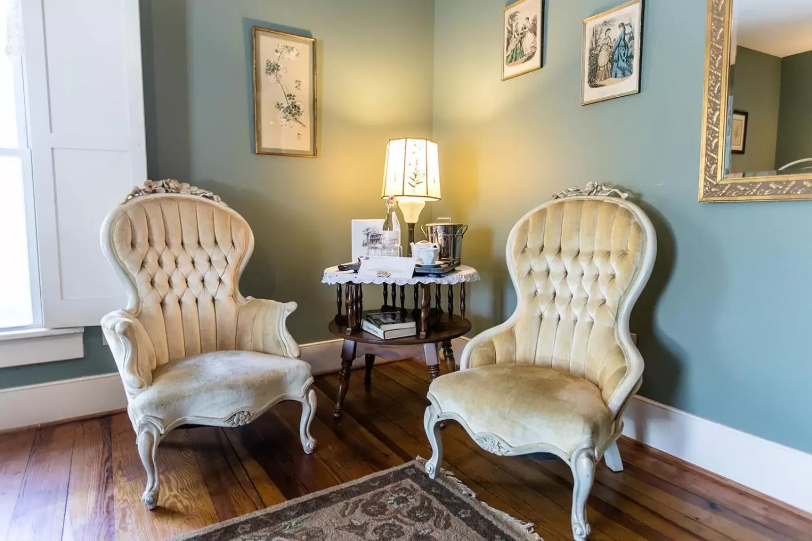 Seating Area in The Babcock House