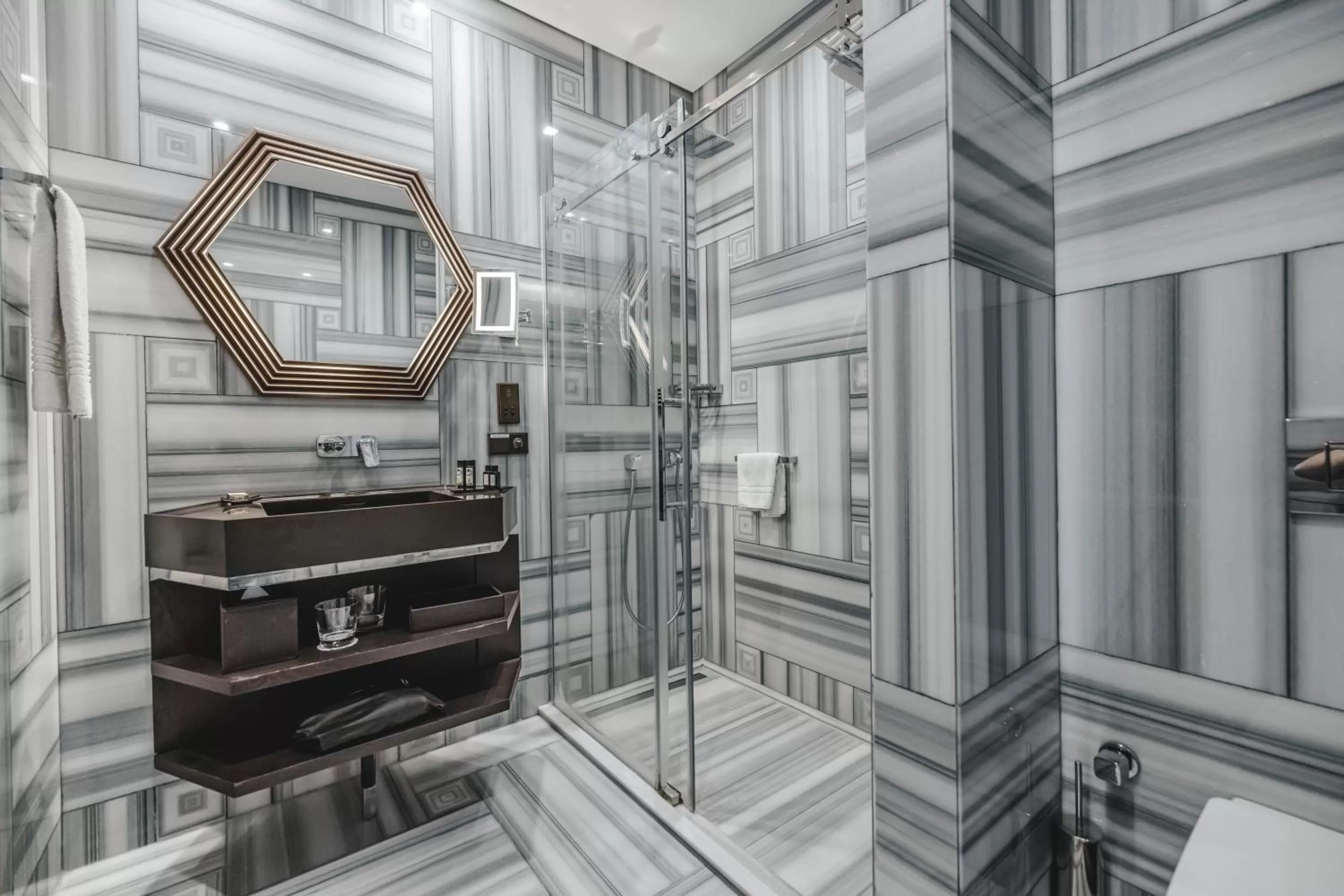 Toilet in The Galata Hotel Istanbul - MGallery Collection