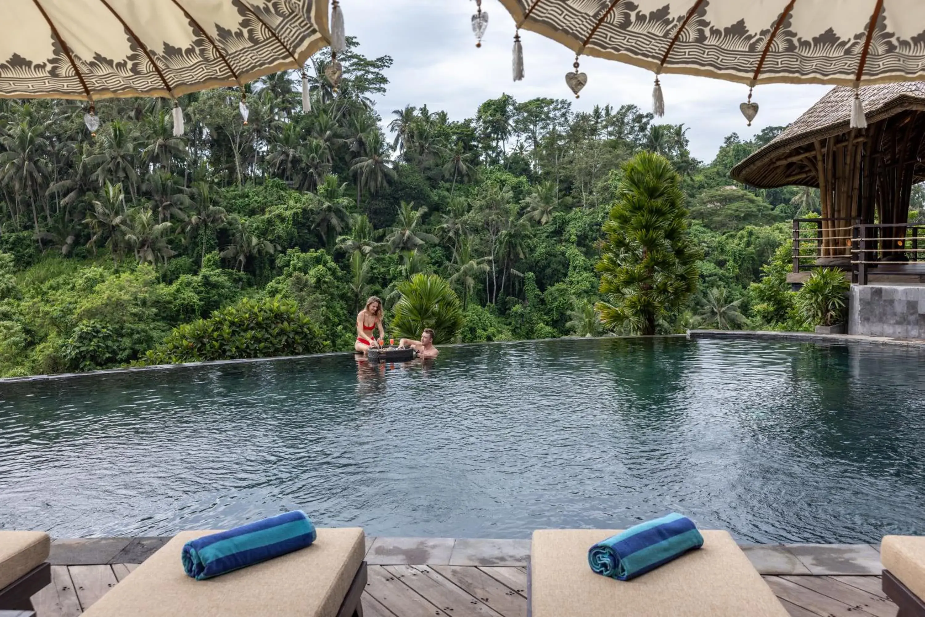 Swimming Pool in The Kayon Valley Resort