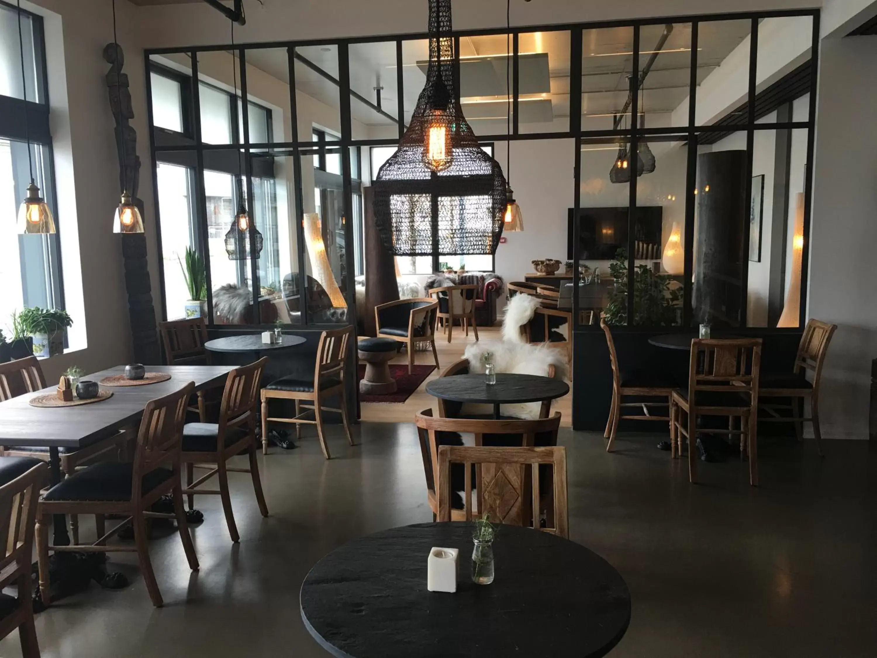 Lounge or bar, Restaurant/Places to Eat in Eyja Guldsmeden Hotel