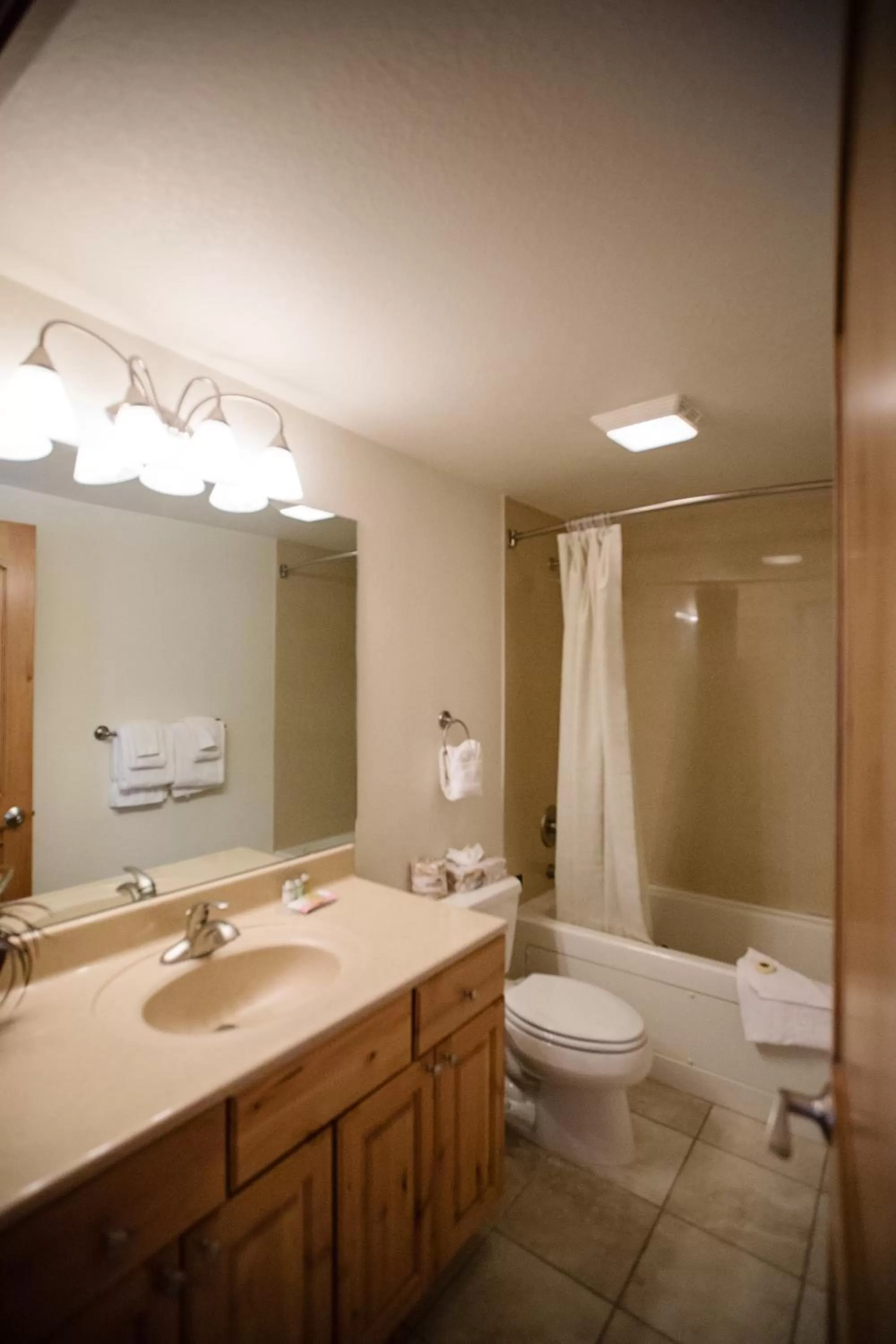 Bathroom in Twin Peaks Lodge & Hot Springs