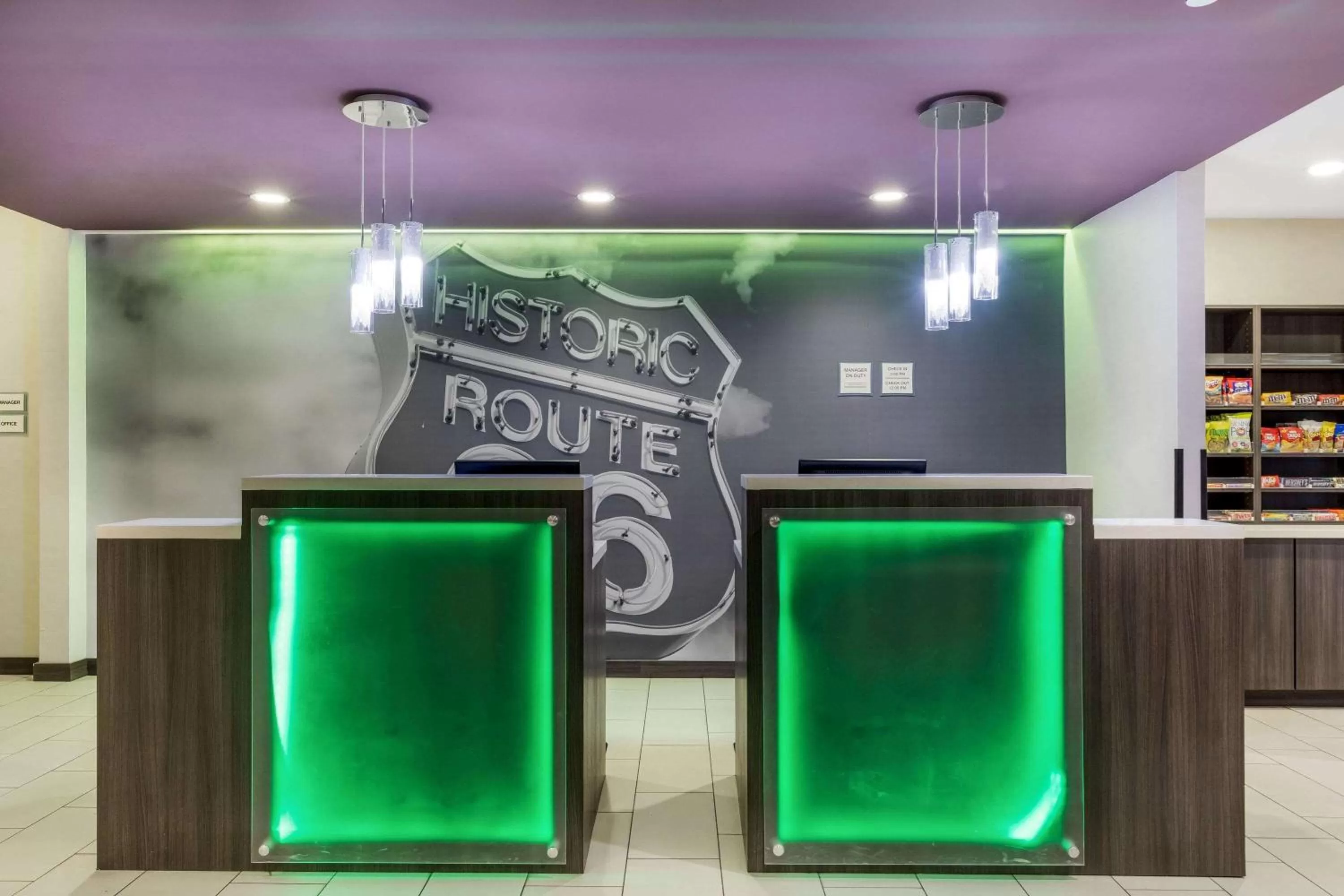 Lobby or reception in La Quinta by Wyndham Claremore