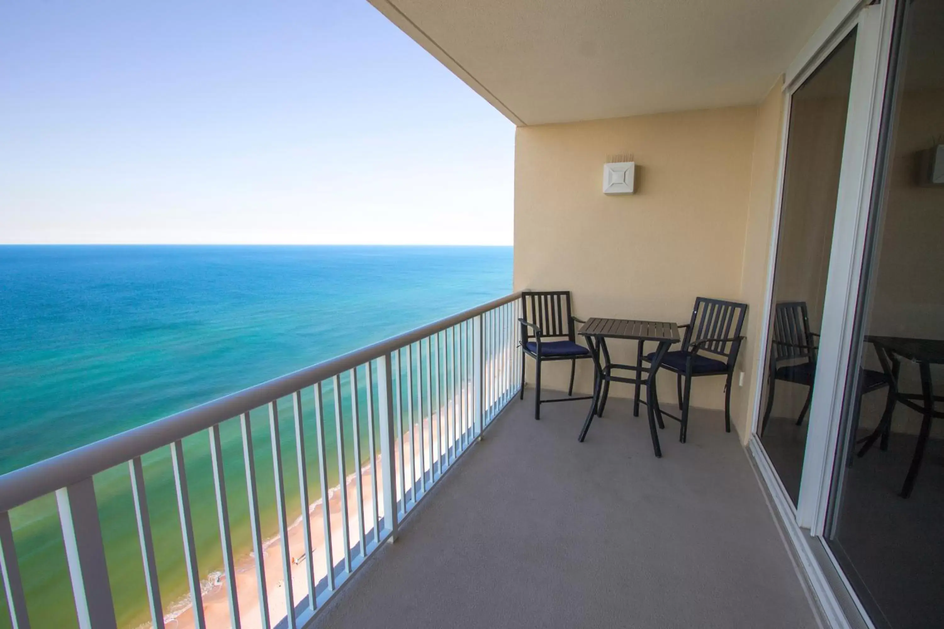 Patio, Balcony/Terrace in Majestic Beach Resort, Panama City Beach, Fl