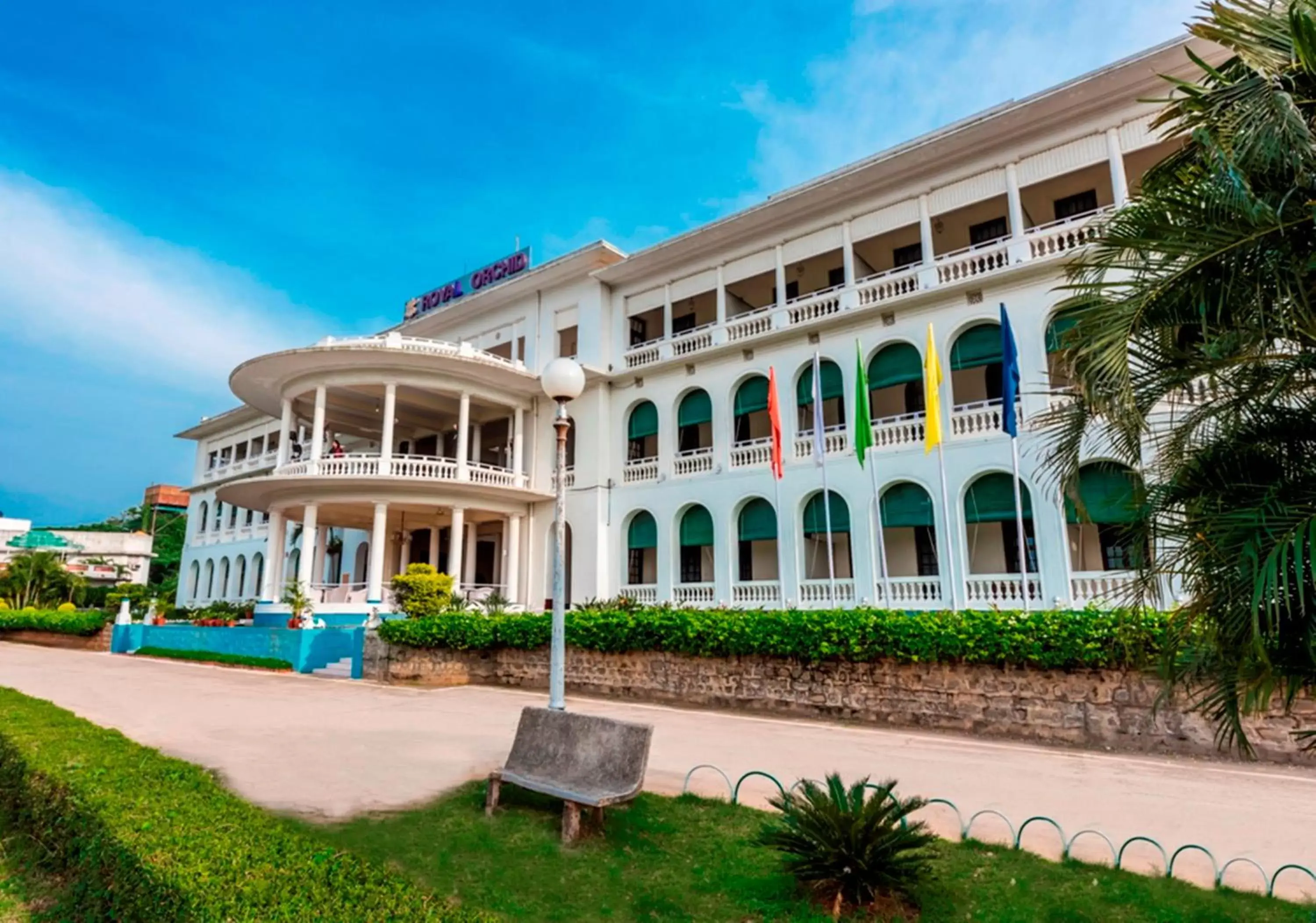 Facade/entrance, Property Building in Royal Orchid Brindavan Garden Mysore