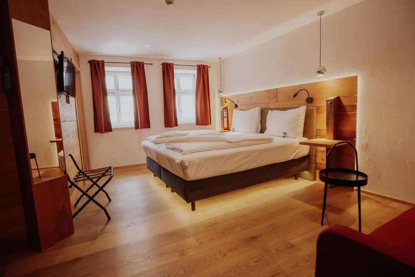 Bed in Altstadtmittehotel Sonne