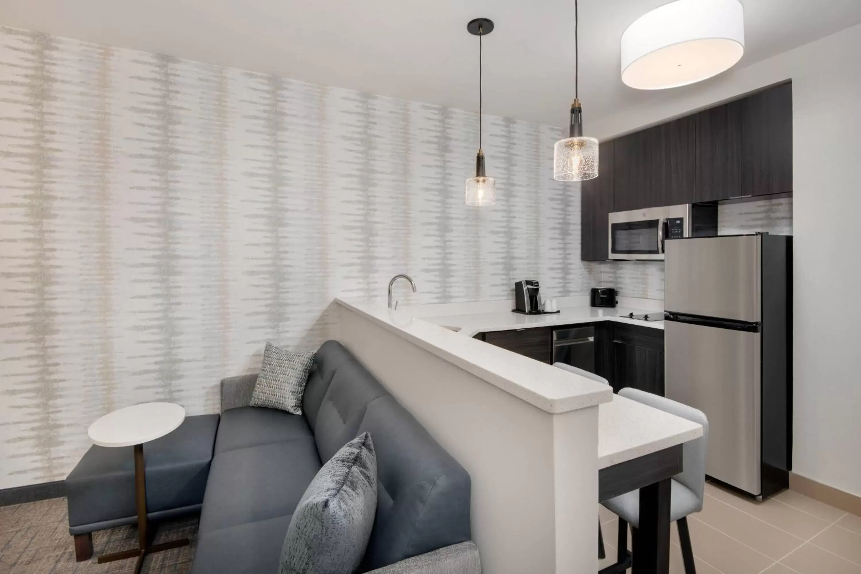 Bedroom, Seating Area in Residence Inn By Marriott Indianapolis Keystone