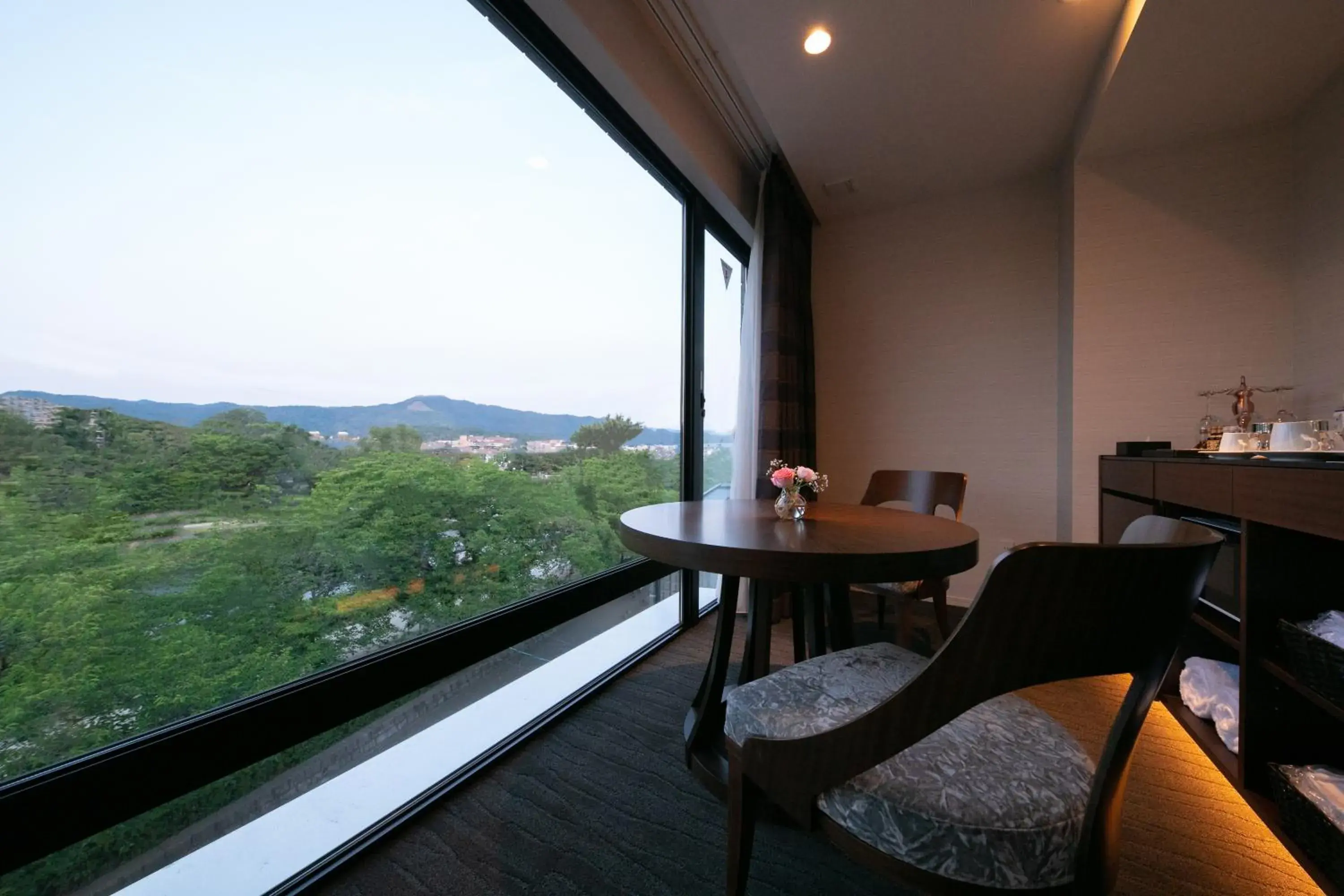 View (from property/room), Balcony/Terrace in Riverte Kyoto Kamogawa