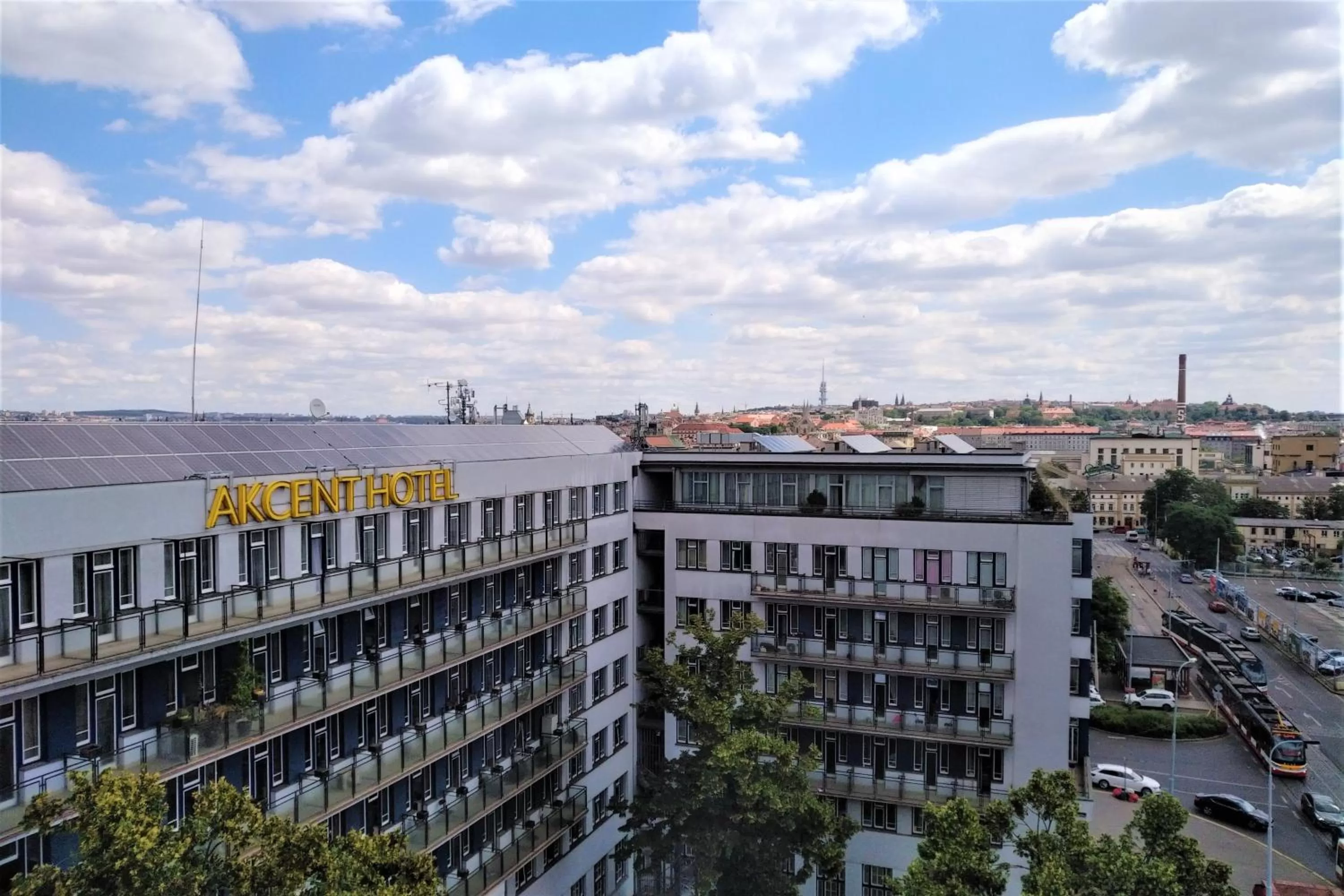 Property building in Akcent hotel