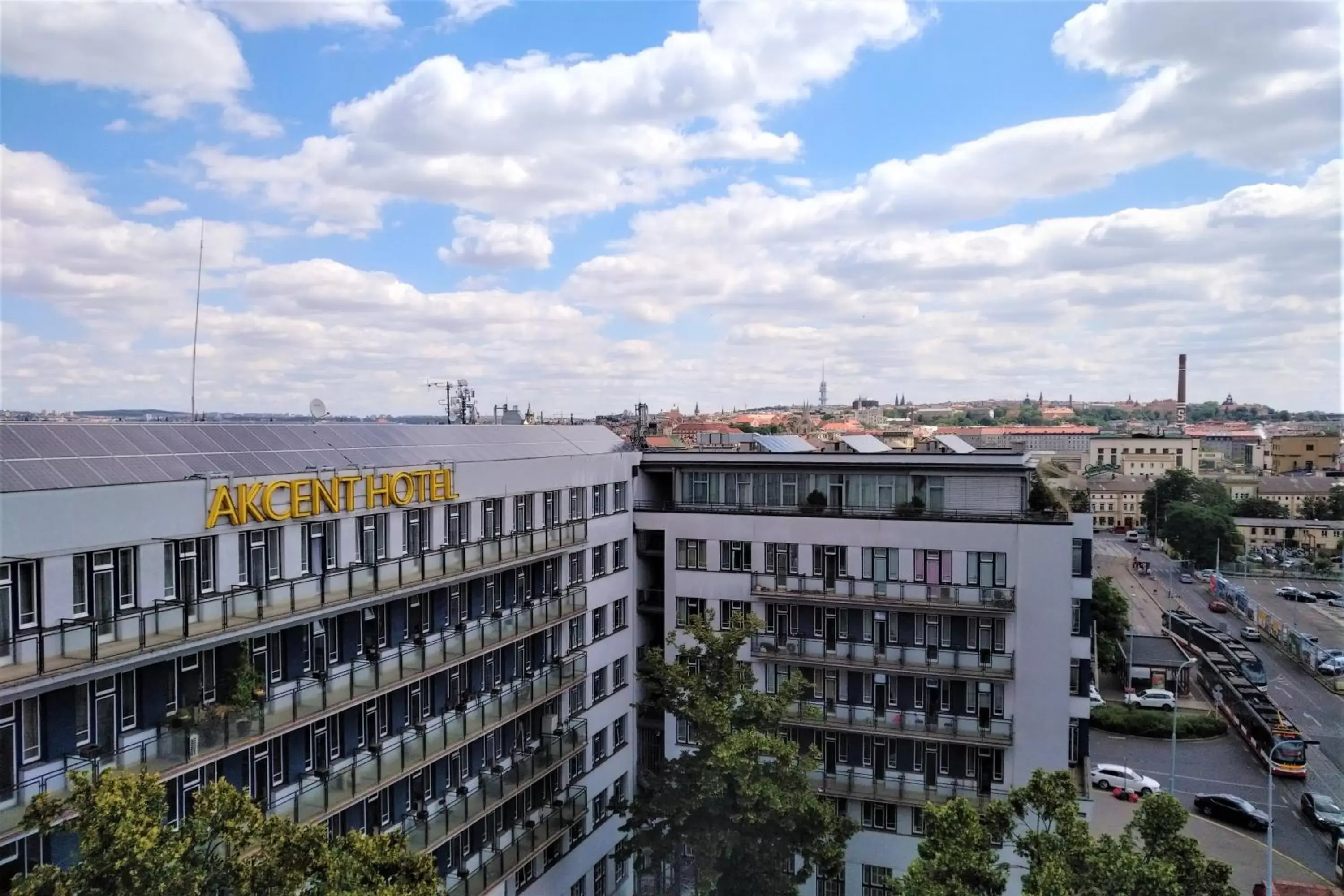 Property building in Akcent hotel Property building in Akcent hotel