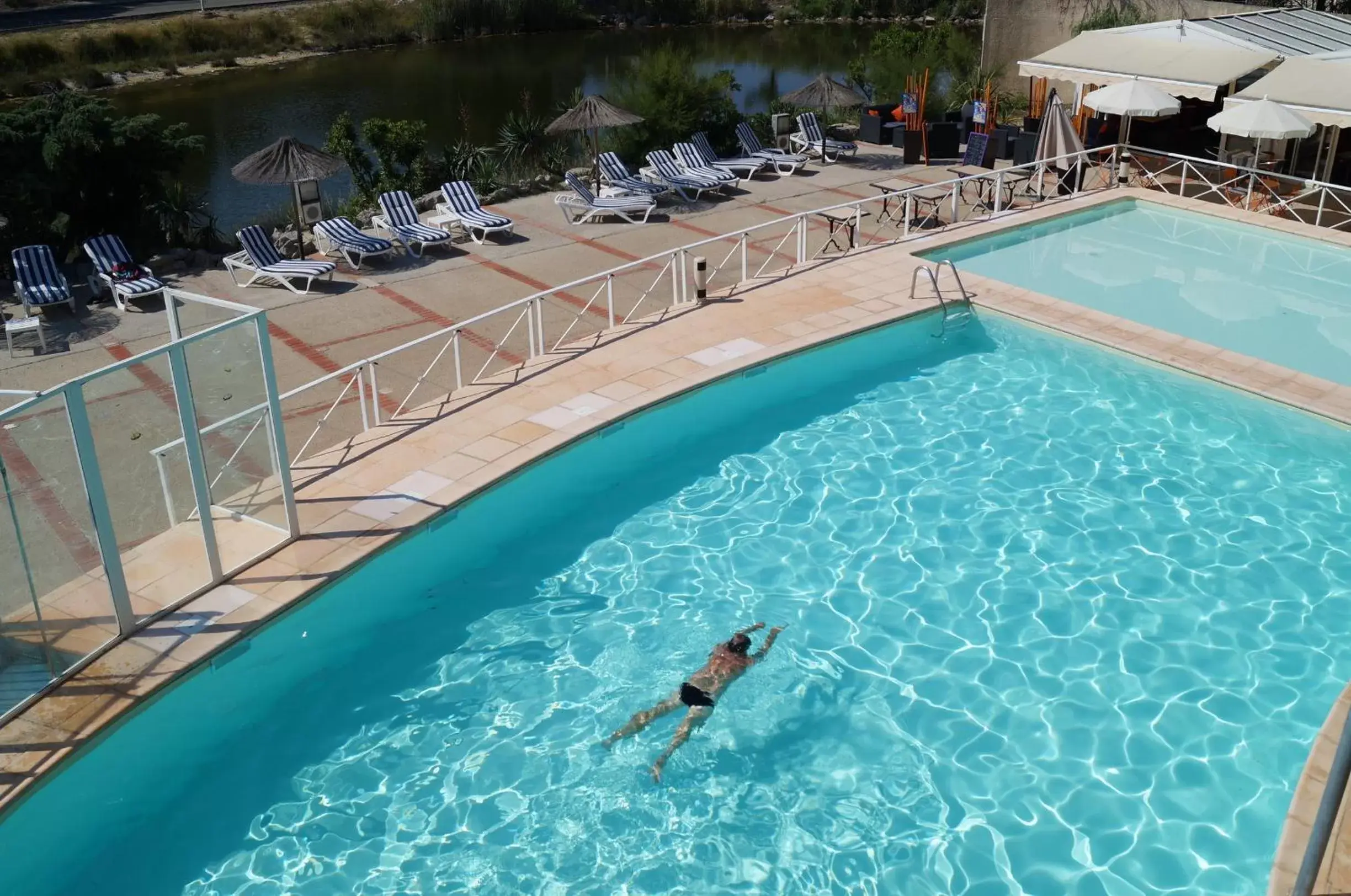 Summer, Swimming Pool in Hotel Le Phoebus Garden & Spa