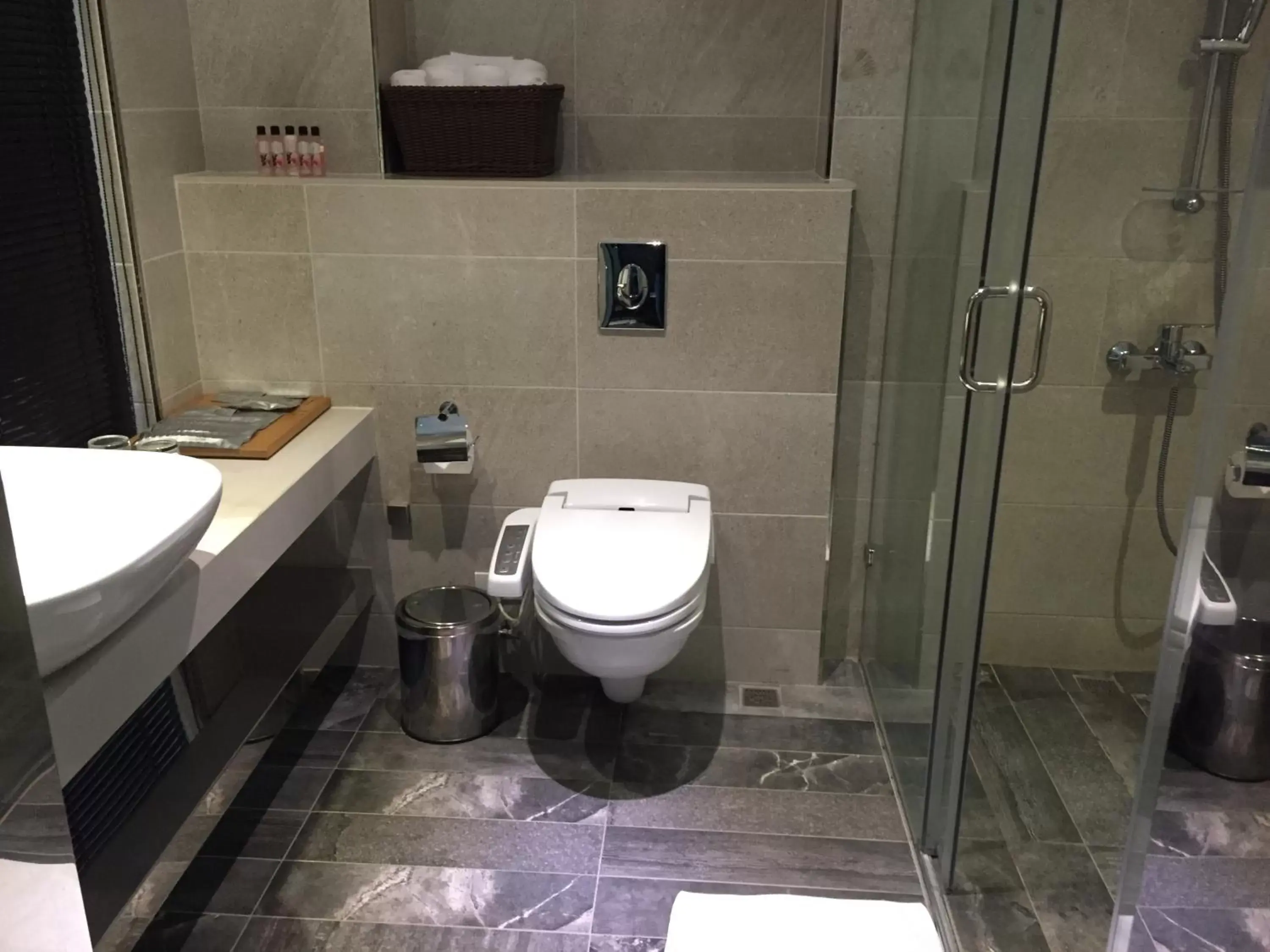 Bathroom in 3 Door Hotel