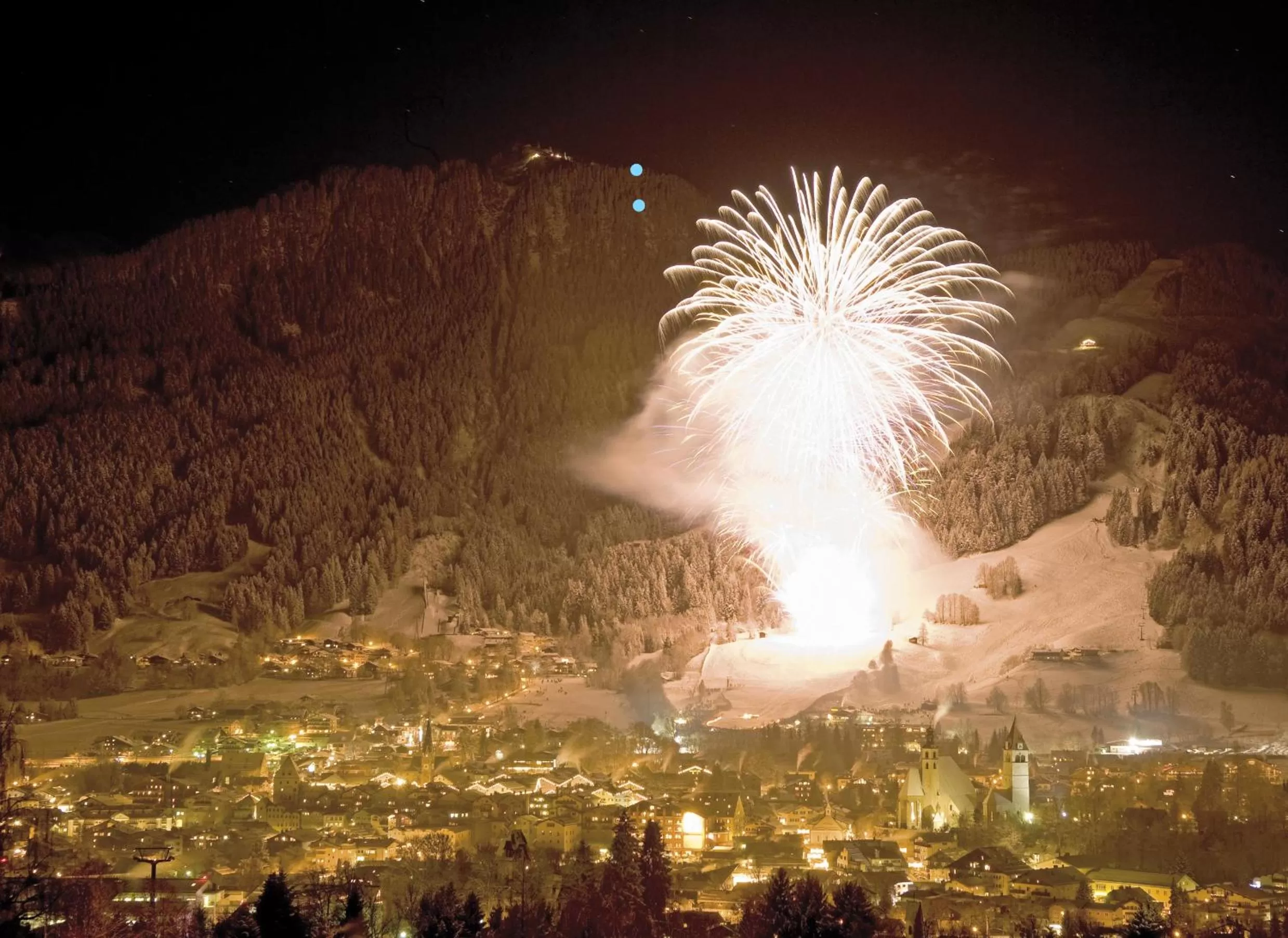 Hocheckhuette On Top of the Kitzbuehel Hahnenkamm Mountain
